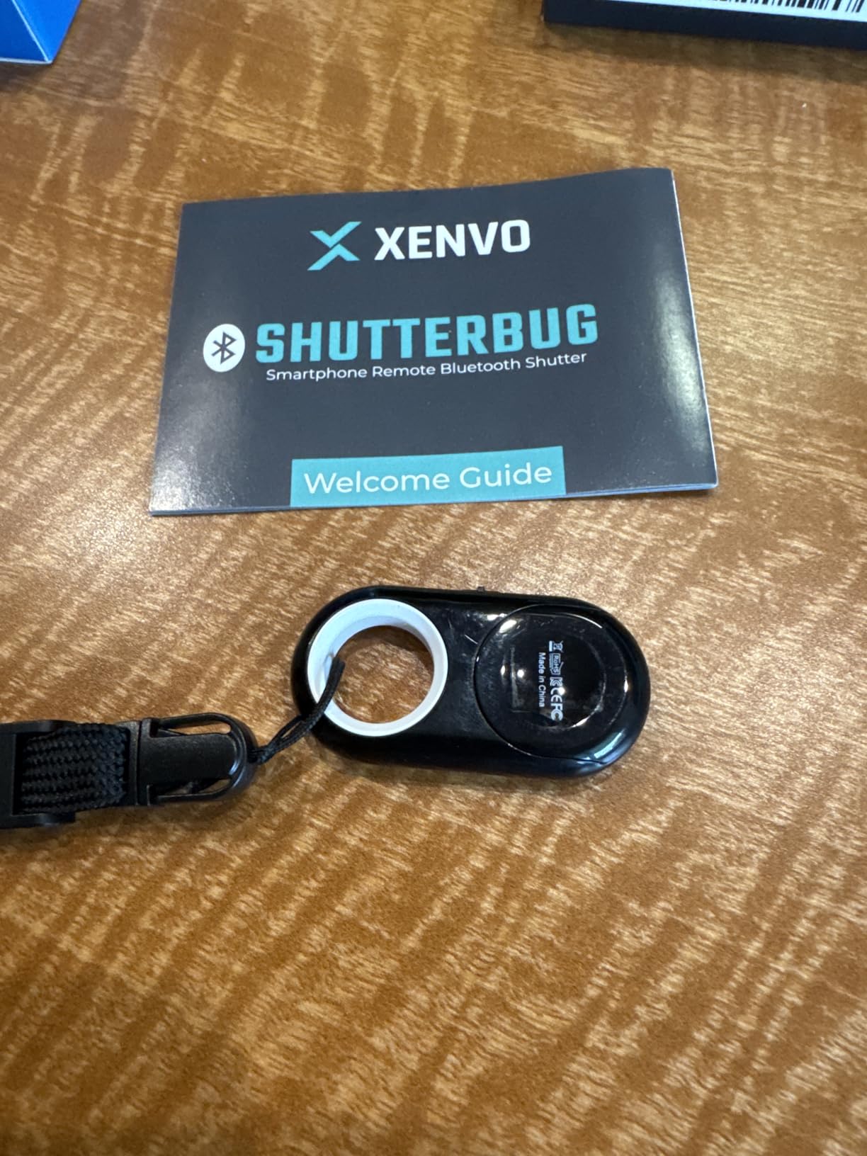 Xenvo Shutterbug - Camera Shutter Remote Control - Bluetooth Wireless Selfie Button Clicker - Compatible with iPhone, iPad, Android, Samsung, and Google Pixel Cell Phones, Smartphones and Tablets customer photo 2