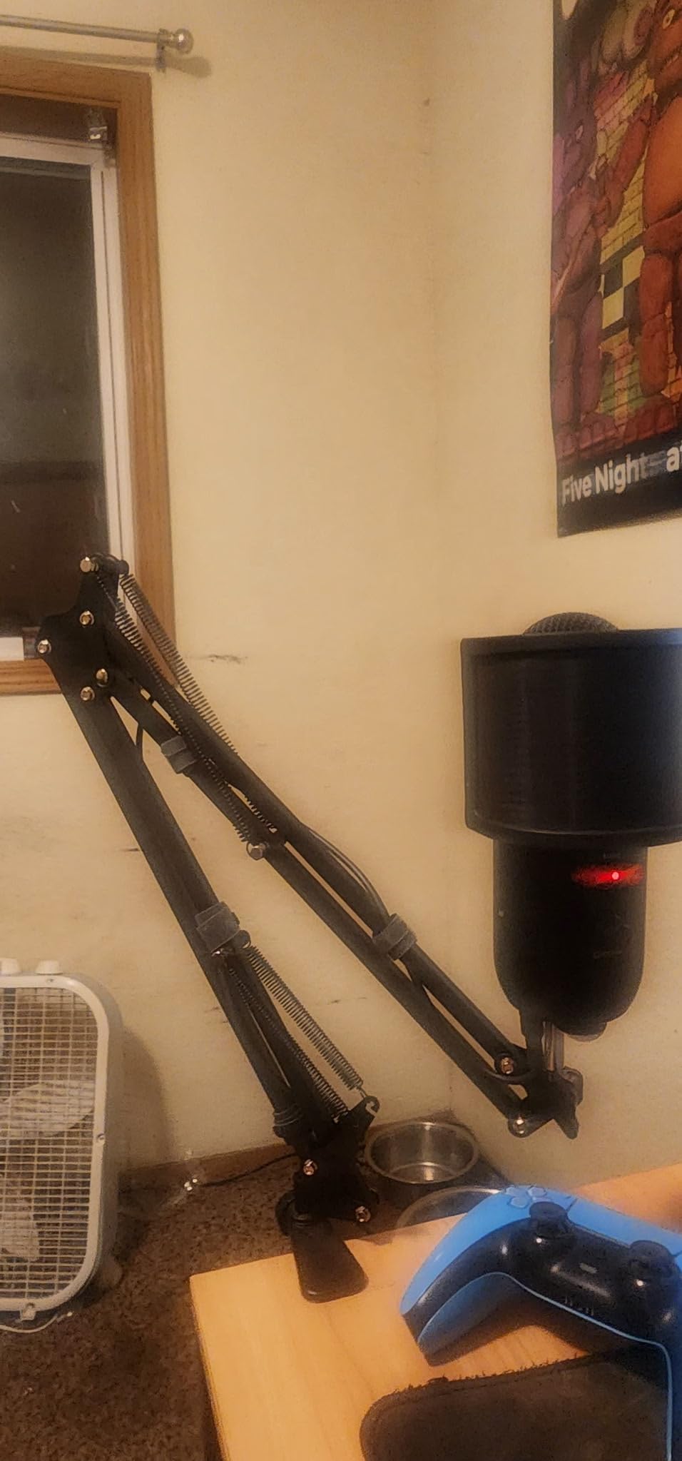 InnoGear Boom Arm Microphone Mic Stand for Blue Yeti HyperX QuadCast SoloCast Snowball Fifine Shure SM7B and Other Mic, Black customer photo 2