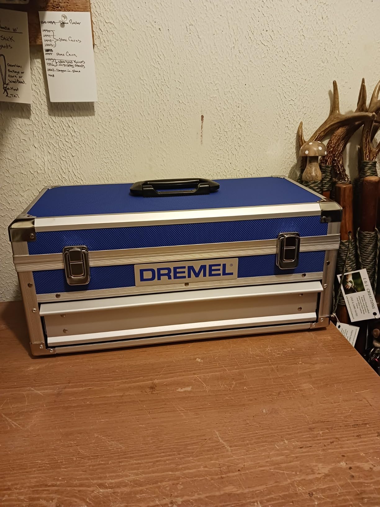 4300-9/64 Versatile Rotary Tool Kit with Flex Shaft - 9 Attachments & 64 Accessories - Ideal for Engraving, Etching, Sanding, and Polishing customer photo 2
