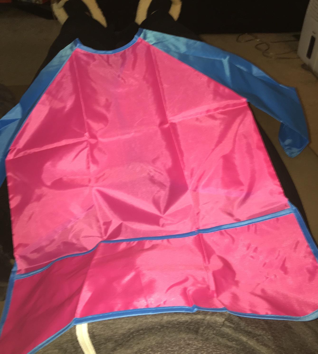 KUUQA Waterproof Children Art Smock Kids Art Aprons, Painting Supplies (Paints and brushes not included) customer photo 1