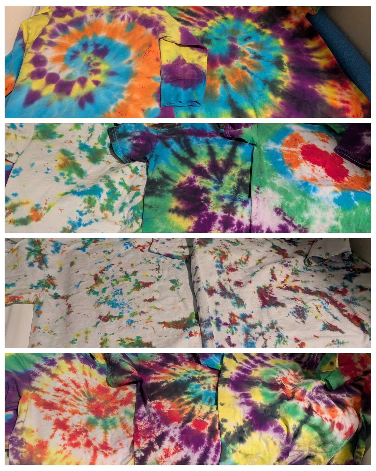 Tulip One-Step Tie-Dye Kit Extra Large Block Party 16 oz Easy Squeeze Bottles, All-in-1 Kit for Group Activity Tie-Dye, 6, Vibrant Colors customer photo 2