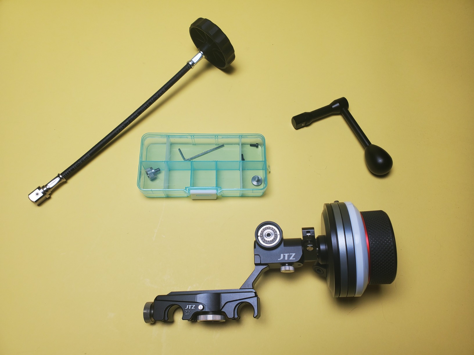 DP30 Cine Follow Focus Puller 15mm / 19mm Rail System KIT for FS700 C300 C500 II III Blackmagic URSA Mini BMCC BMPCC 4K 6K A7 ARRI Lens Video Cinema DSLR Cameras customer photo 2