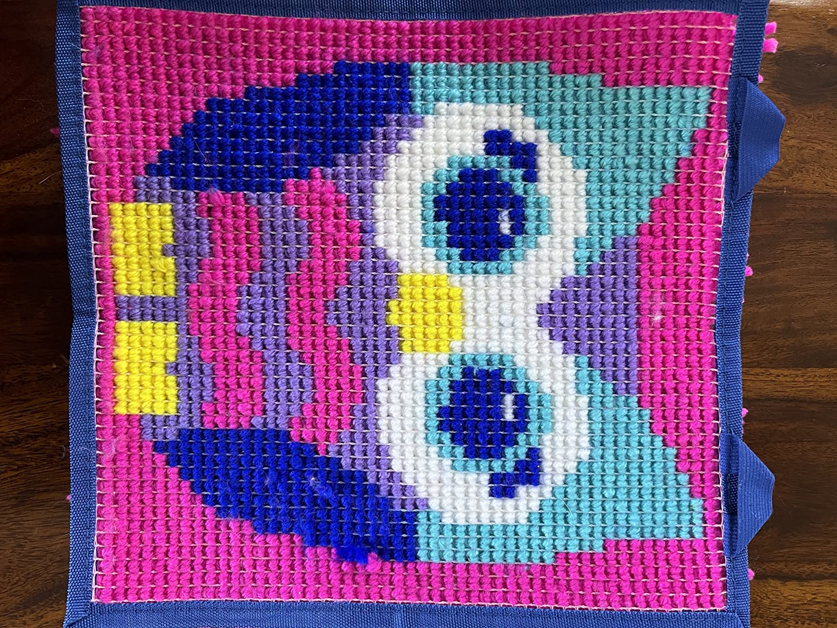 LatchKits Latch Hook Kits for Kids - Unicorn, Pre-Cut Yarn, Hook Included, Ages 6+ customer photo 1