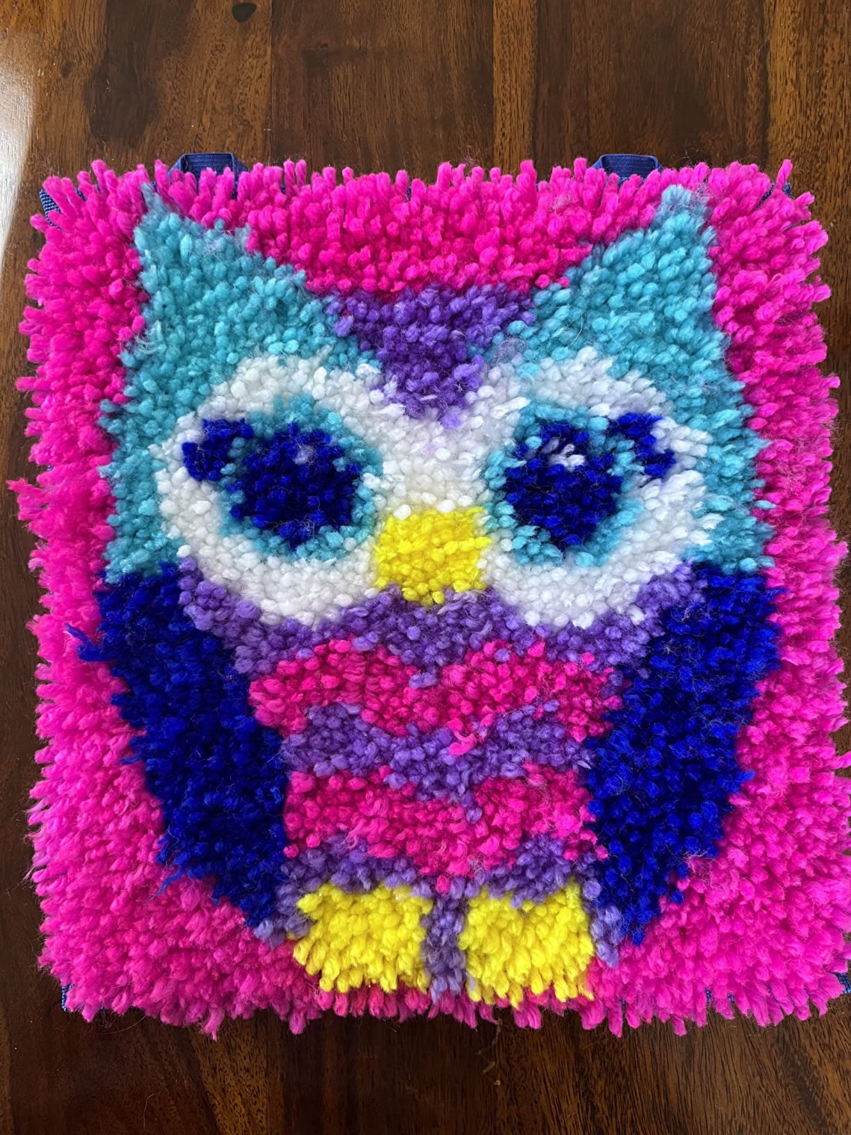 LatchKits Latch Hook Kits for Kids - Unicorn, Pre-Cut Yarn, Hook Included, Ages 6+ customer photo 2