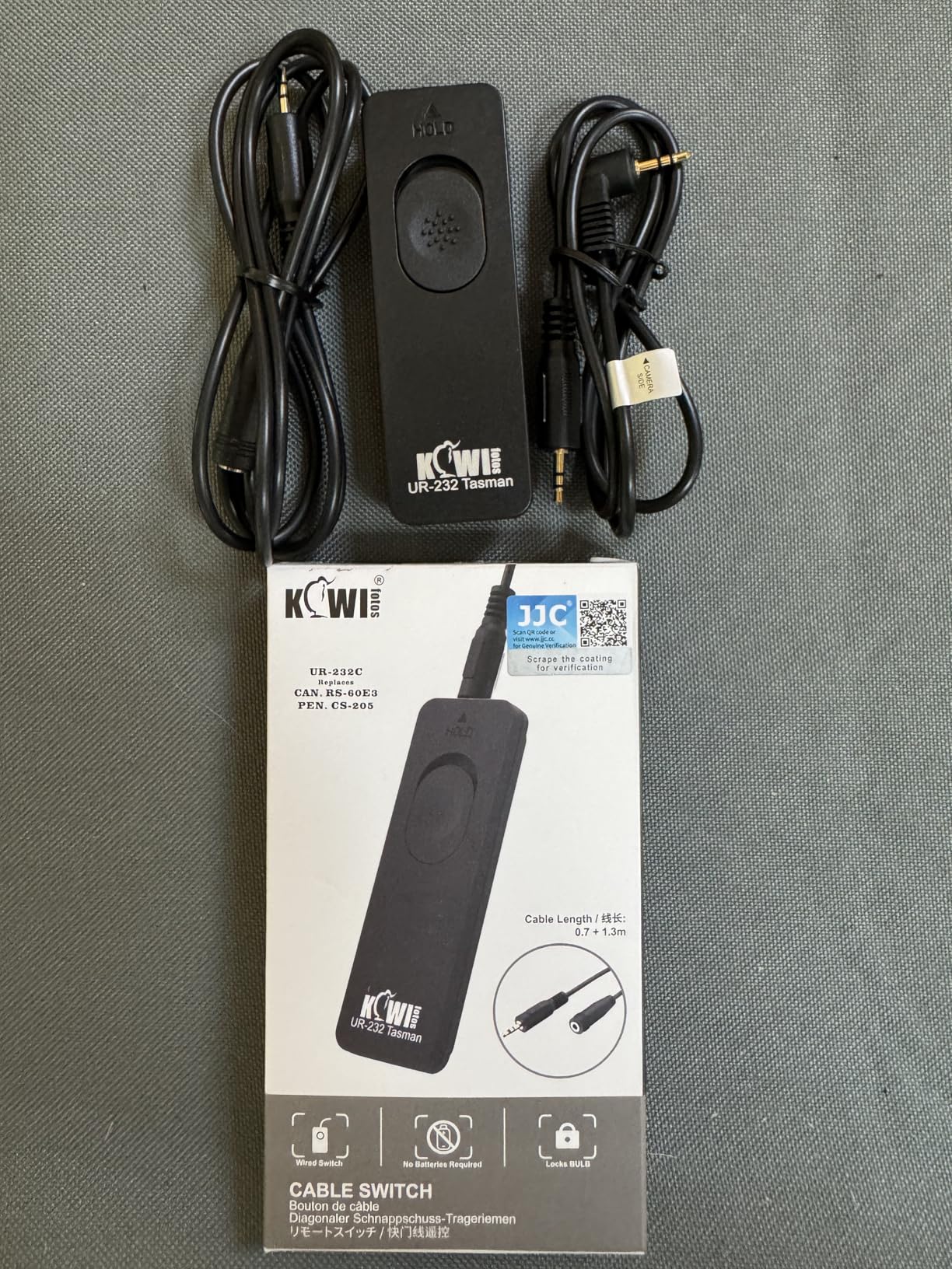 Kiwifotos RS-60E3 Remote Switch Shutter Release Cord for Canon EOS Rebel T6 T7 T5 EOS R50V R6 Mark III II R6 V R7 R8 R10 R100 RP T8i T7i T6s T6i T5i T4i SL3 SL2 90D 80D 70D 77D M5 M6 Mark II & More customer photo 2