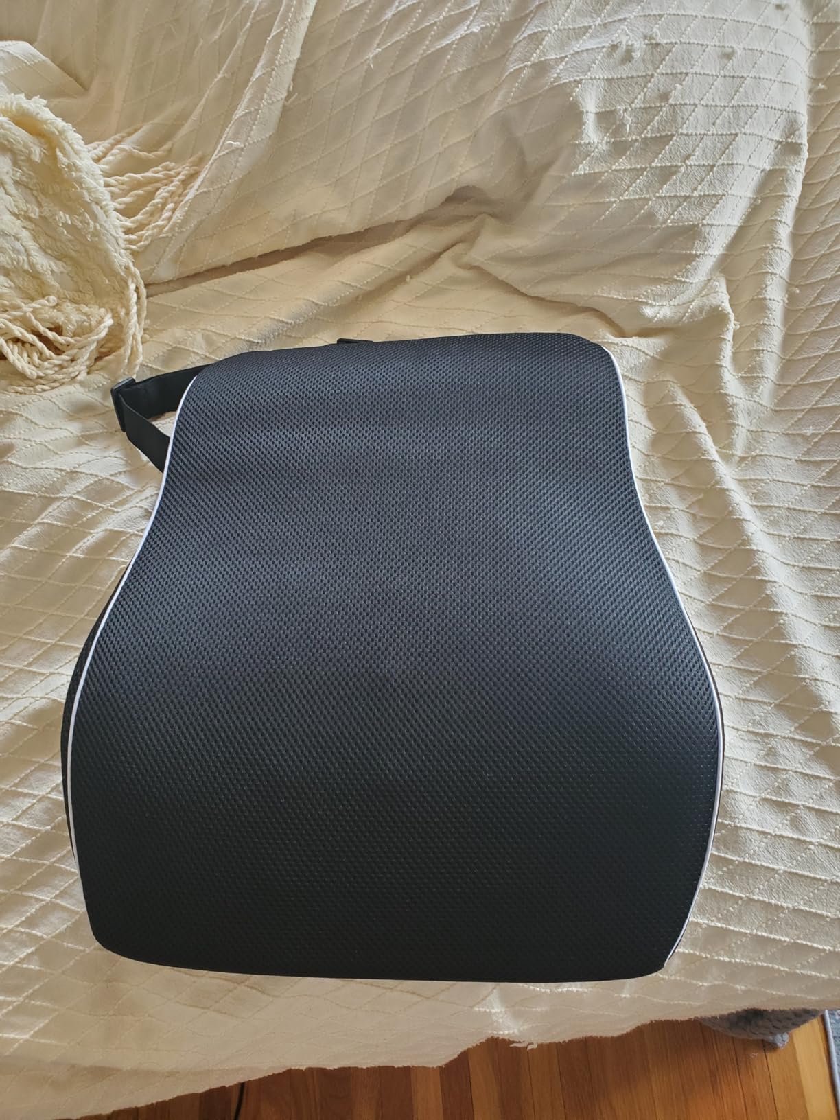 Lumbar Support Pillow for Office Chair, Office Home Essentials,Gifts for Mom,Dad, Back Support Pillow for Car, Chair Cushions,Back Pain Relief Improve Posture,Mesh Cover Double Adjustable Straps customer photo 1