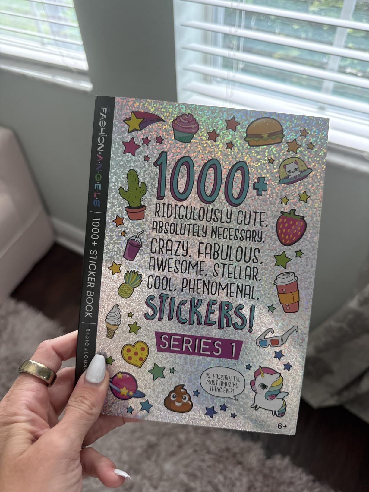 Fashion Angels 1000+ Ridiculously Cute Stickers for Kids - Fun Craft Stickers for Scrapbooks, Planners, Gifts and Rewards, 40-Page Sticker Book customer photo 1
