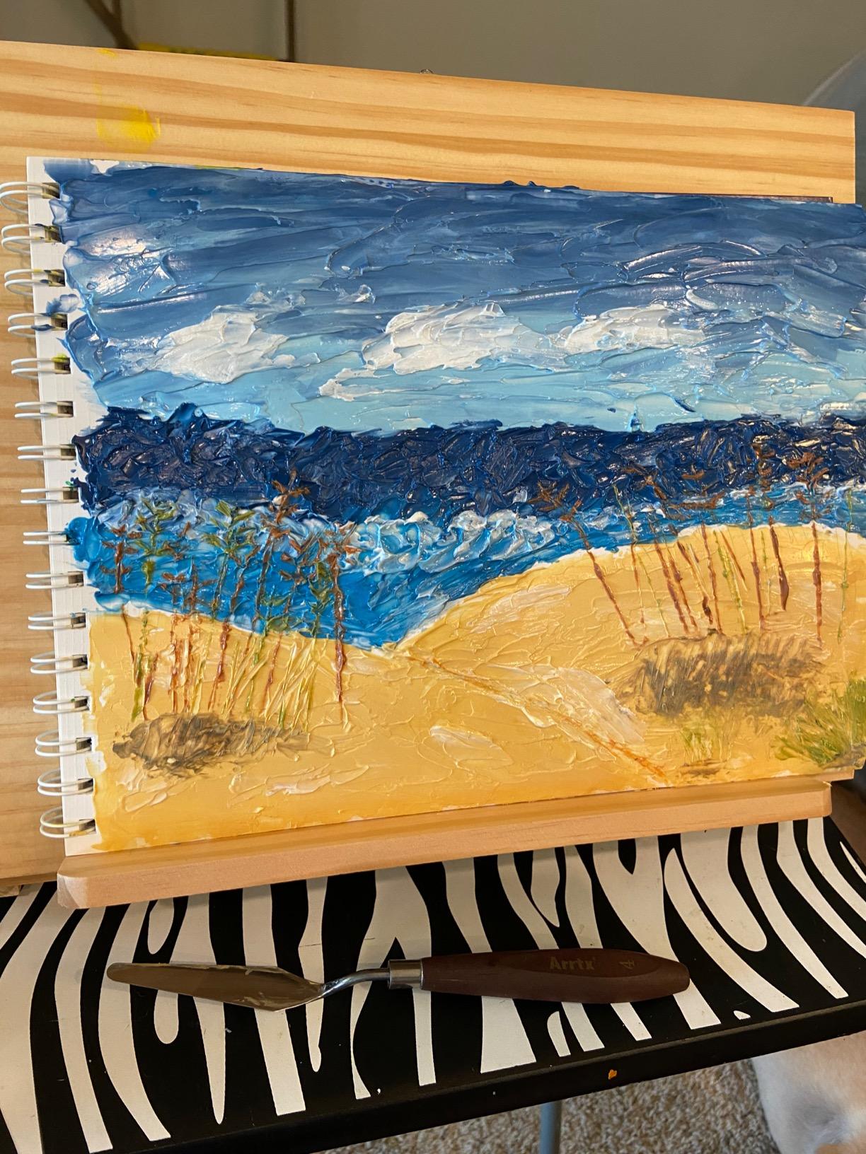 MONT MARTE Impasto Acrylic Medium 500ml (17oz) customer photo 2