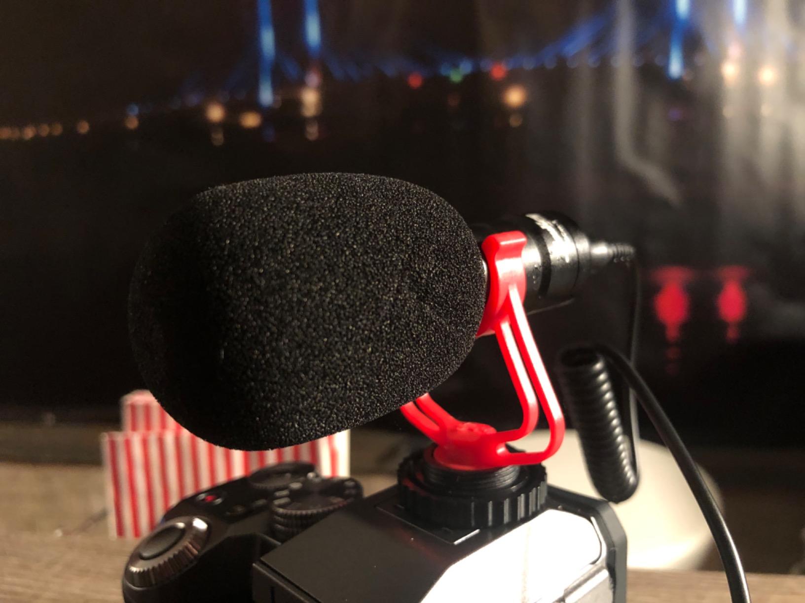 Moukey MCM-1 Camera Microphone, Video Mic with Shock Mount and Windshield, Professional Vlogging Kit for iPhone, Android Smartphone, DSLR Camera & Camcorder, Battery-Free Shotgun Mic customer photo 2