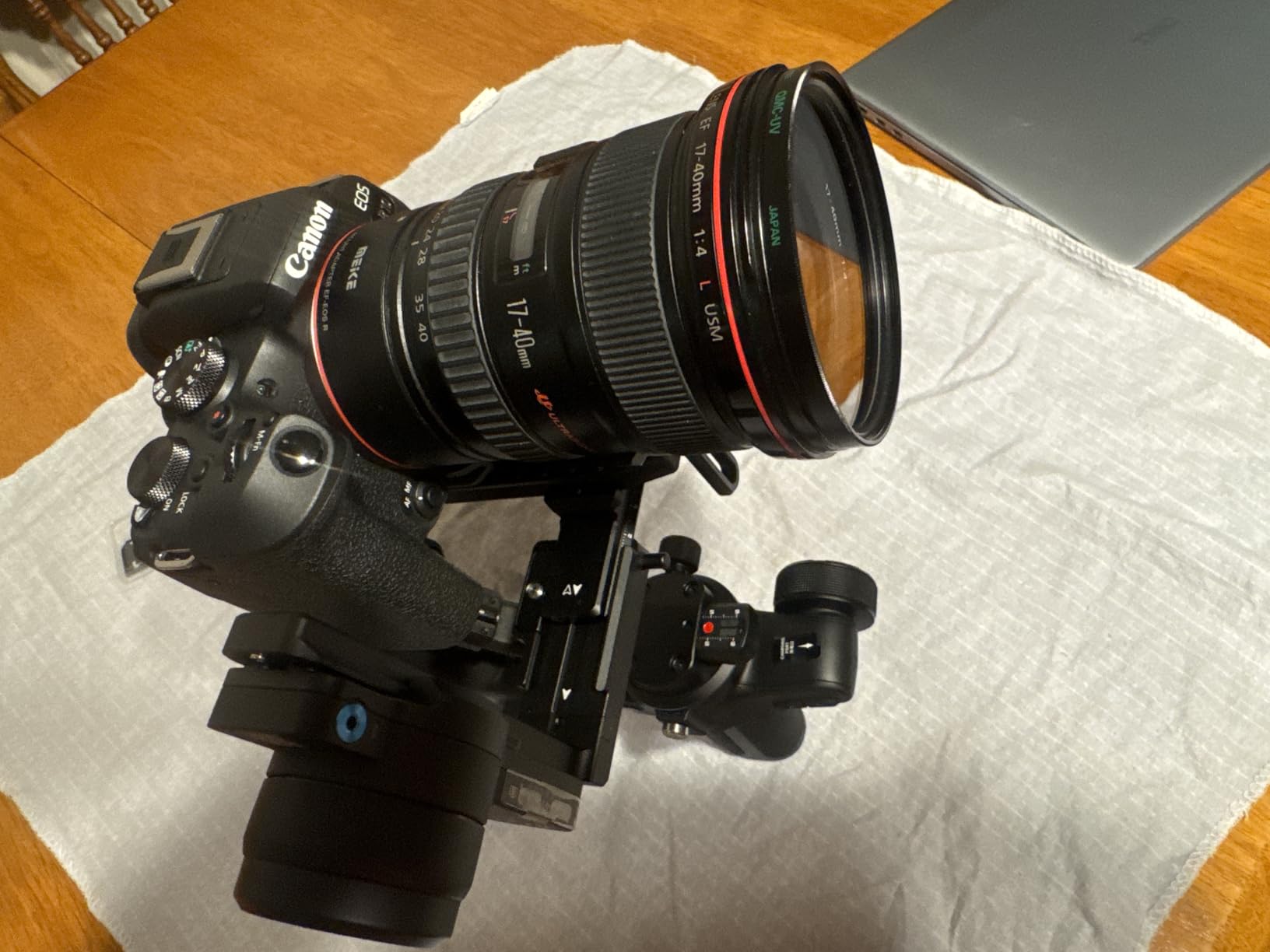 Meike Metal Lens Adapter EF-EOSR Auto-Focus Mount Converter for Canon EF/EF-S Lens to EOS-R Series Cameras customer photo 2