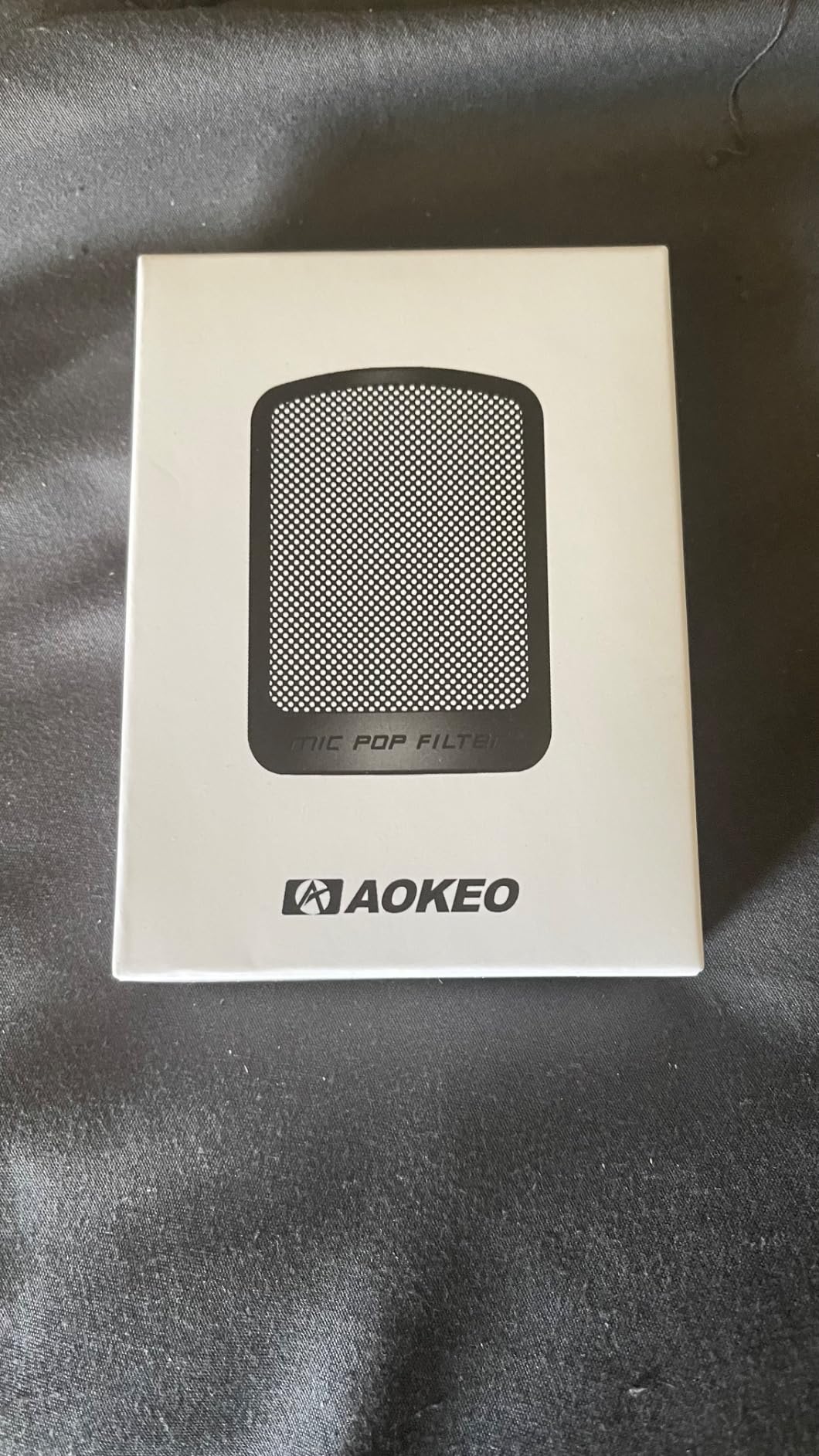 Aokeo Pop Filter, Upgraded Three Layers Metal Mesh & Foam & Etamine Layer Microphone Windscreen Cover Handheld Mic Shield Mask customer photo 2