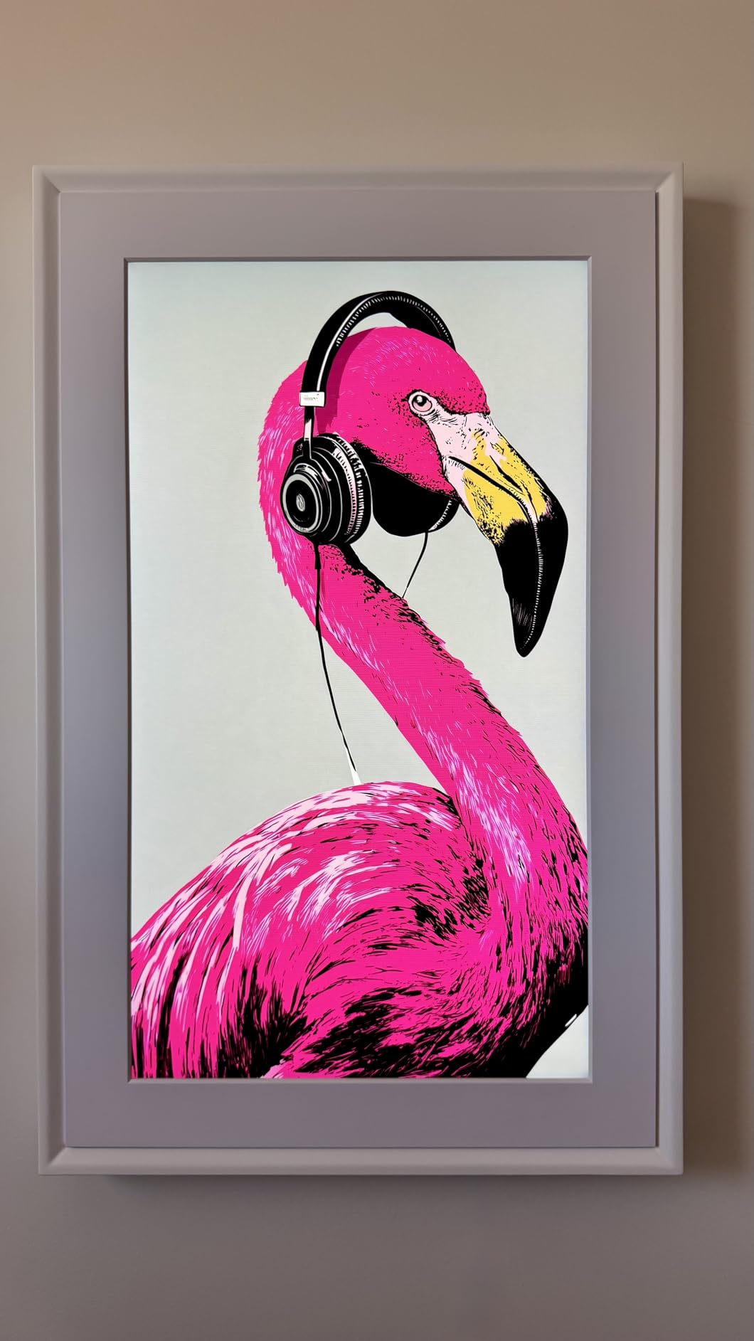 Canvas II - The Smart Art Frame with 21.5 in. HD Digital Canvas That Renders Images and Photography in Lifelike Detail | 16X24 White Frame | WiFi-Connected | Powered by NETGEAR (MC321WL) customer photo 1