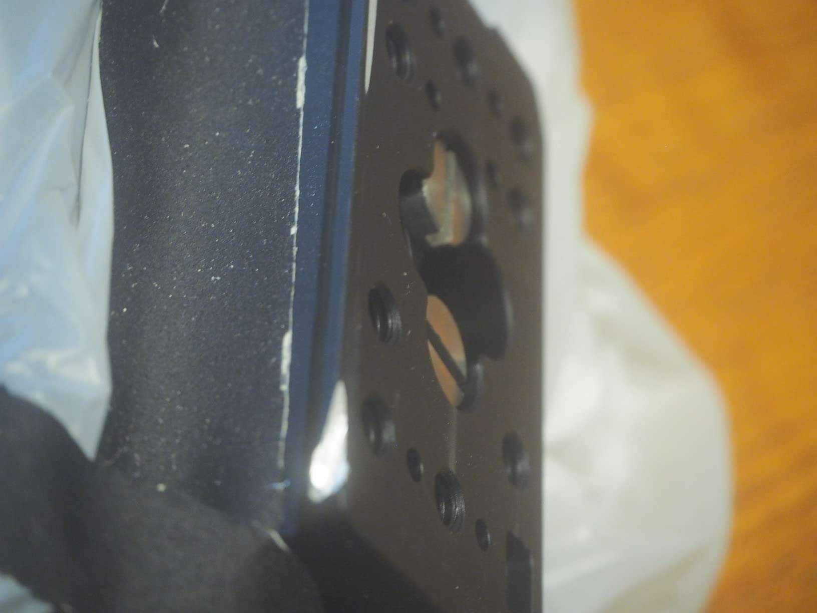 Tilta 15mm LWS Baseplate (Type I for BMPCC 4K/6K or Z CAM) (Tilta Gray) - TA-BSP-15-G customer photo 2