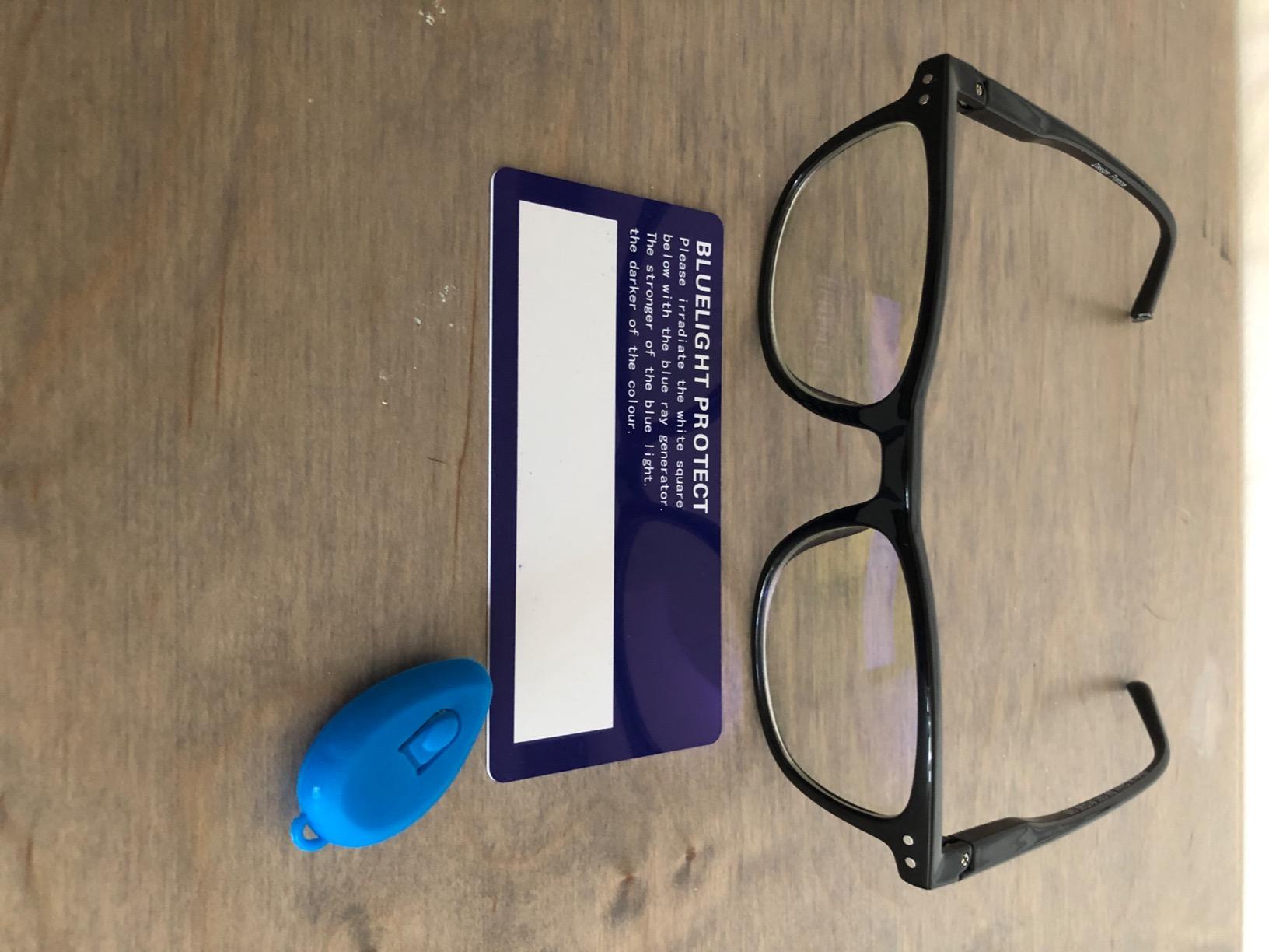 AOSM Blue Light Glasses for Men & Women, Gaming glasses Anti-Glare UV400 Protection, Blue Light Blocking to Relieve Eye Strain customer photo 1