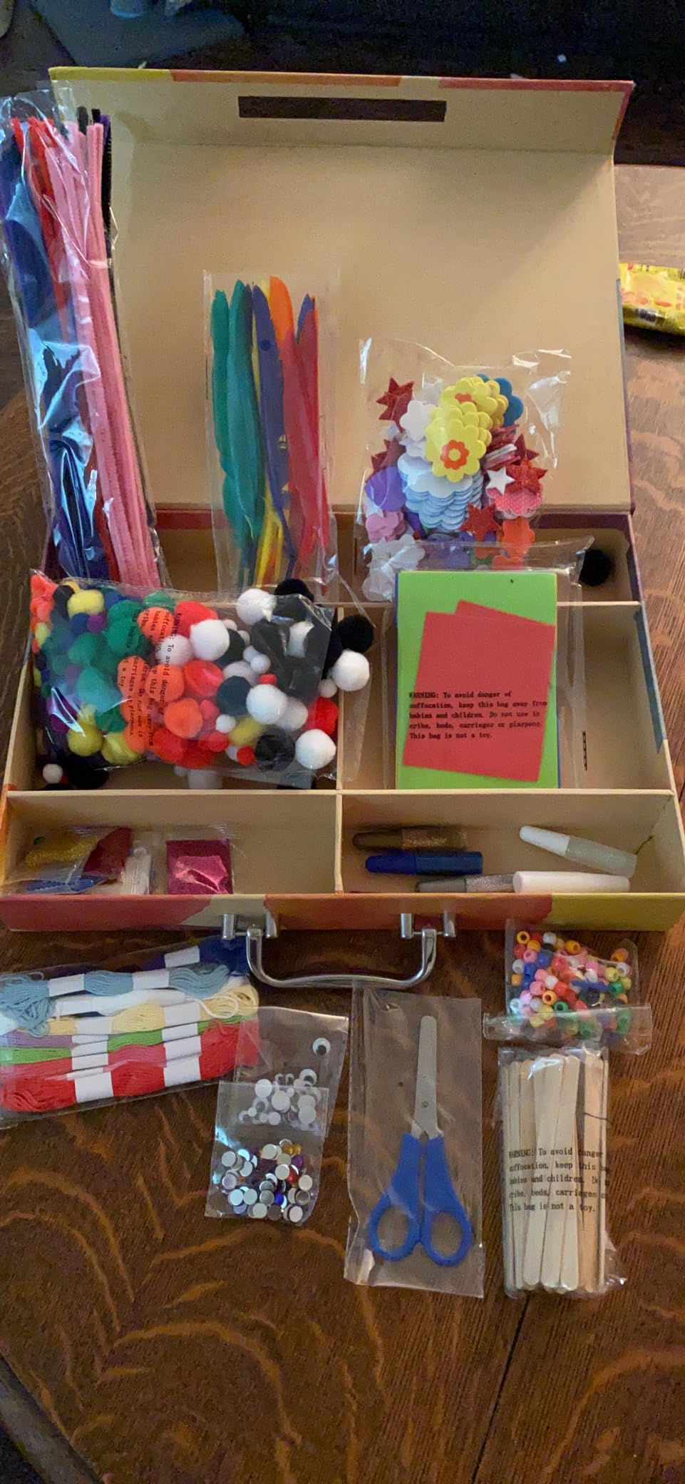 Made By Me Ultimate Craft Box, Art & Craft Activities 1000 Piece Set, Storage Case, Great for Preschool Arts & Crafts, Adult & Group Projects, Craft Box for Kids Girls & Boys customer photo 2