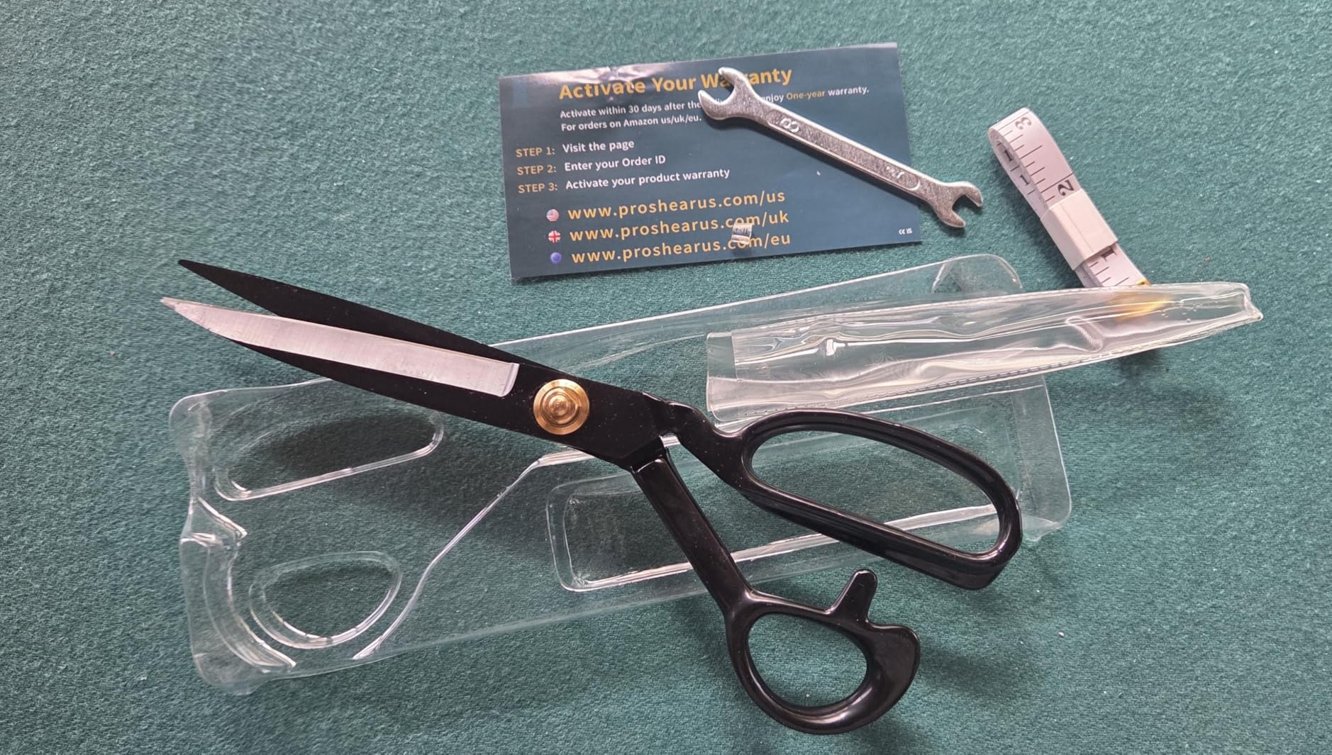 Fabric Scissors Professional 10 inch Heavy Duty Scissors for Leather Sewing shears for Tailoring Industrial Strength High Carbon Steel Tailor Shears Sharp for Home Office Artists Dressmakers customer photo 2