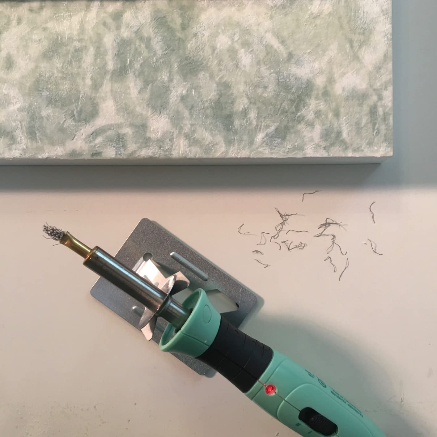 The Original: Art Stylus Pro with Interchangeable Tips (Standard Drawing, Brush Head, Rectangular Shape) for Low-Heat Encaustic Painting - Ideal for Artists, Teachers, Parents, Crafters customer photo 1