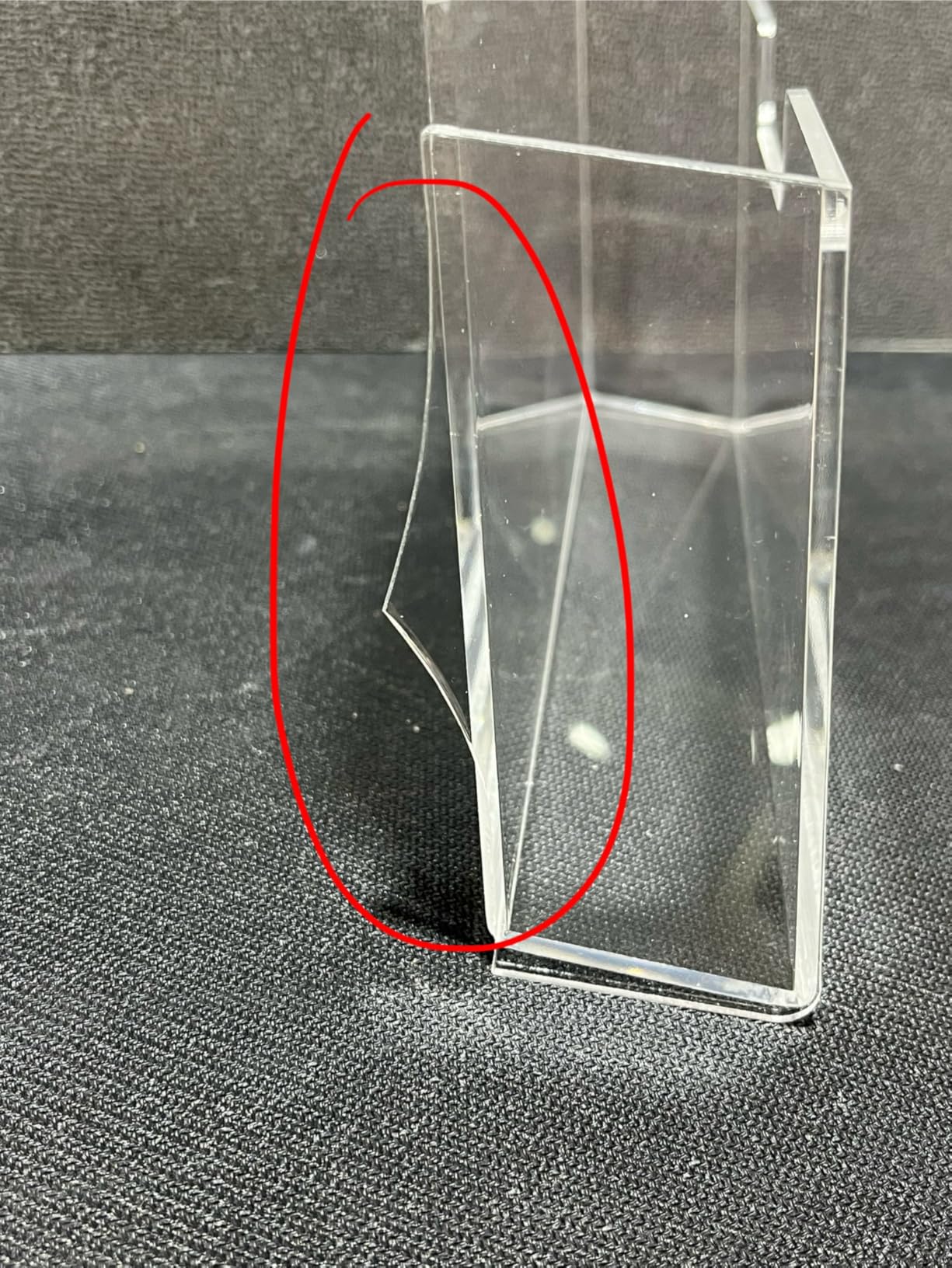 NIUBEE Acrylic Brochure Holder 8.5 x 11 inches 2 Pack, Clear Acrylic Literature Holder Plastic Flyer Display Stand, Acrylic Countertop Organizer for Magazine, Pamphlet, Booklets, Menu, Journals customer photo 1
