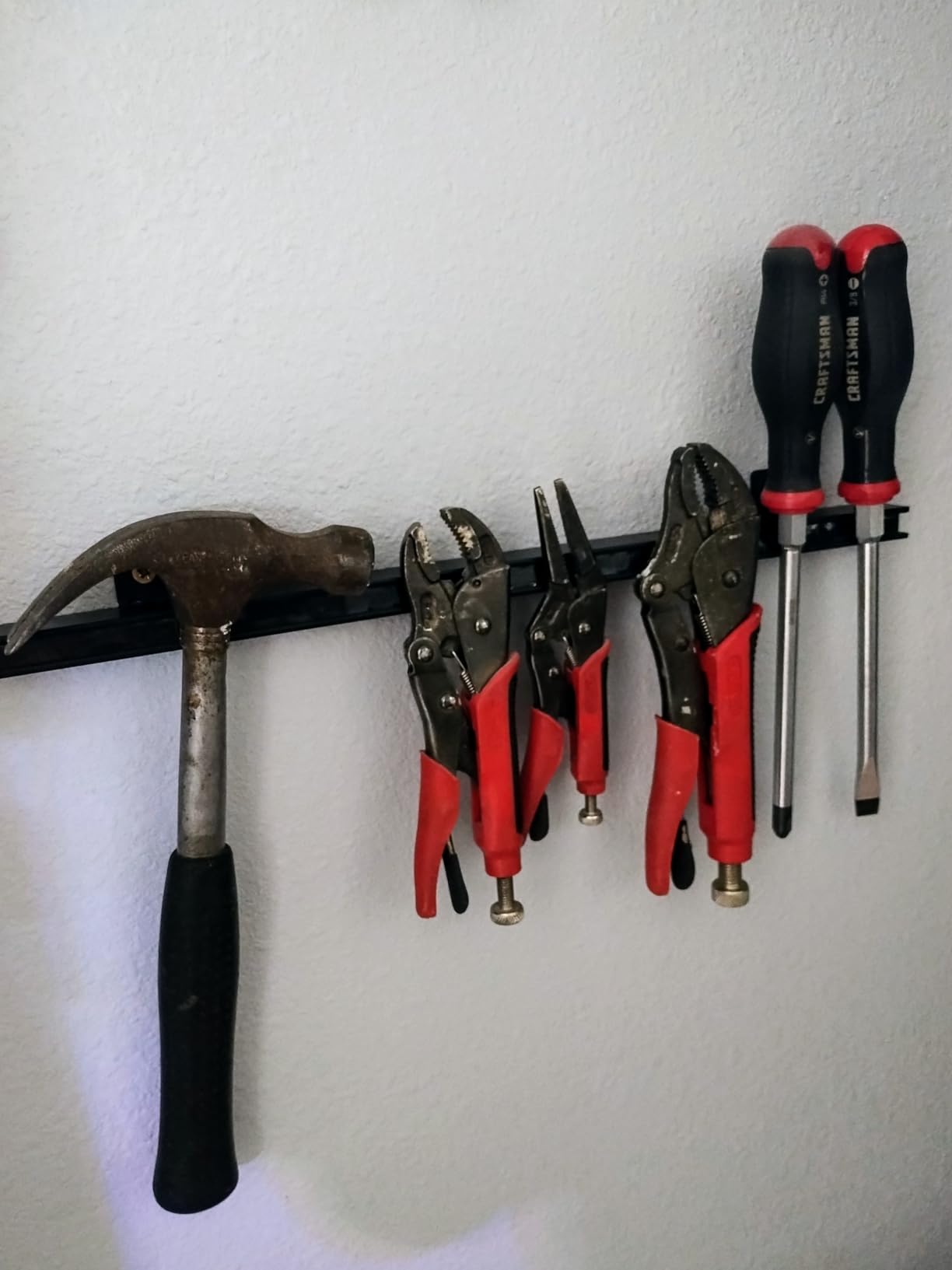 HMmagnets 24 inch Heavy-Duty Magnetic Tool Holder (Upgraded Version) - Extremely Powerful Magnetic Pull Force to Hold Heavy Tools - Professional Space-Saving Magnetic Bar - Tool Organizer Rack/Strip customer photo 1