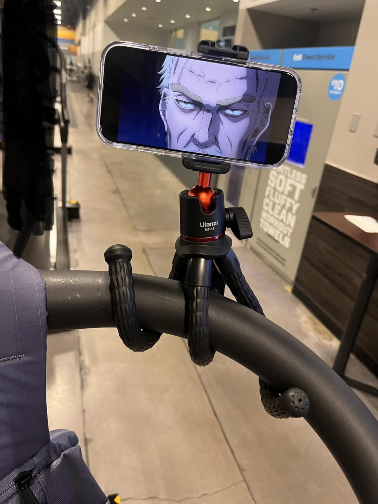 ULANZI Camera Tripod, Mini Flexible Stand w Hidden Phone Holder w Cold Shoe Mount, 1/4'' Screw f Magic Arm, Universal f iPhone 17 16 15 14 Pro Max XS Max X Samsung Canon Nikon Sony DJ Pocket 3 Cameras customer photo 1