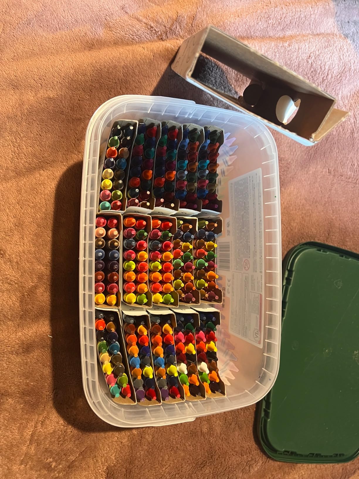Crayola Crayon Tub (240ct), Bulk Crayons for Kids, Spring Craft Supplies, Classroom Coloring Gifts for Kids & Toddlers, Ages 3+ [Amazon Exclusive] customer photo 2