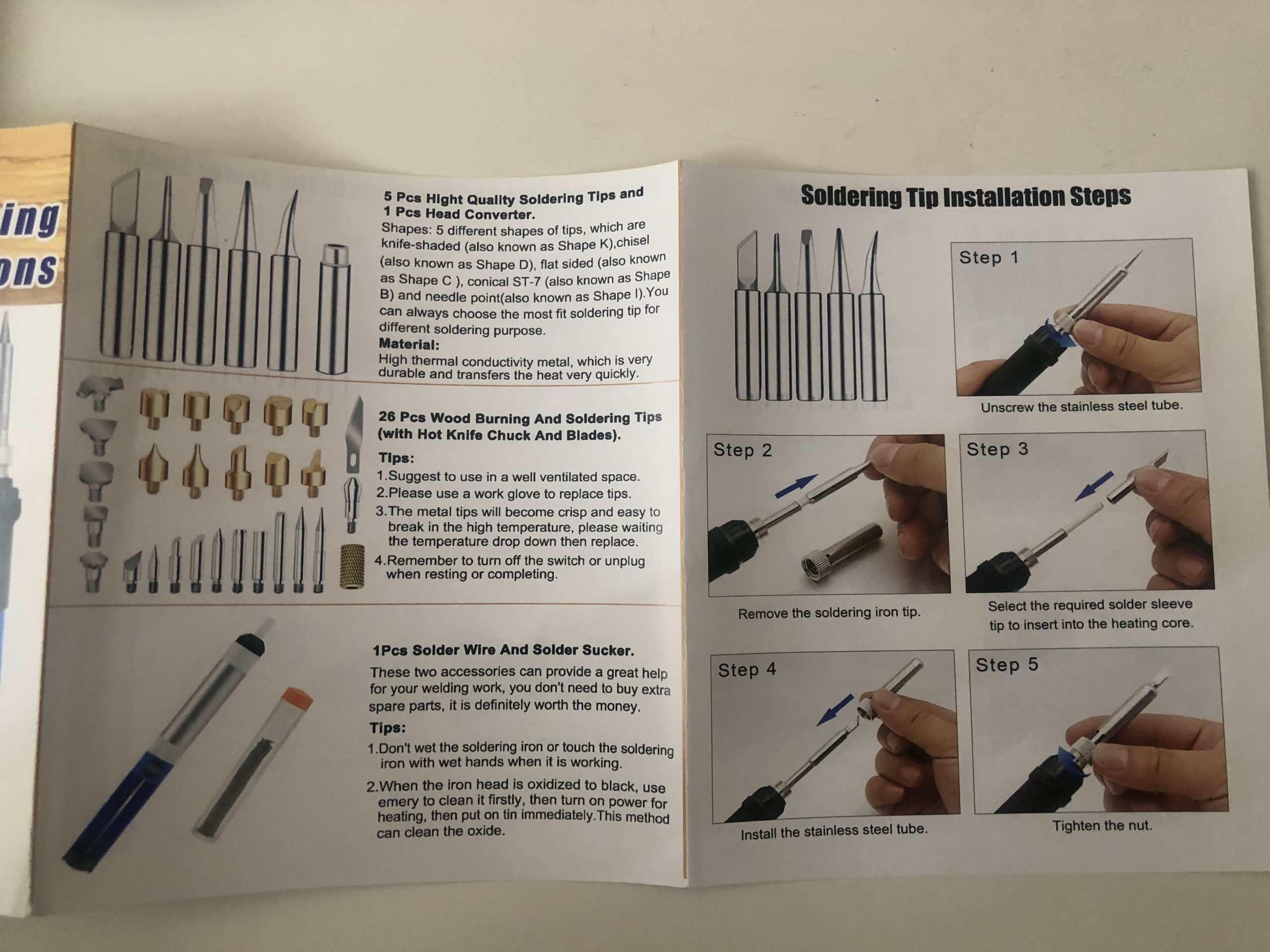 Wood Burning Kit 95pcs, West Bay Soldering Pen with Adjustable On-Off Switch Control Temperature Wood Burning Tool for Embossing, Carving, Soldering Tips, Carrying Box customer photo 1