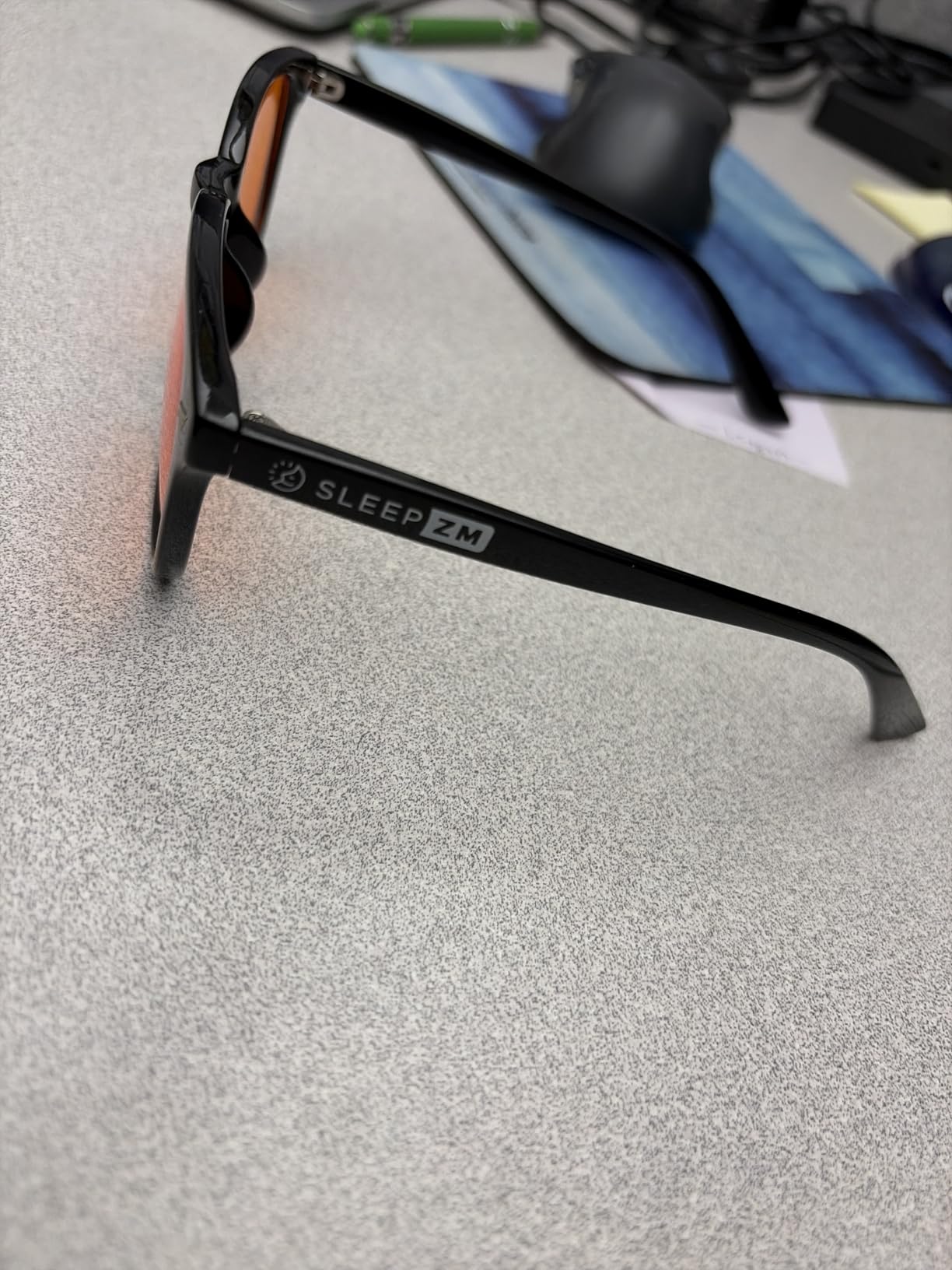 Sleep ZM Blue Light Blocking & Light Sensitivity Glasses - 14 Lens Types for Comfort, Relaxation, Sleep & Relief customer photo 1