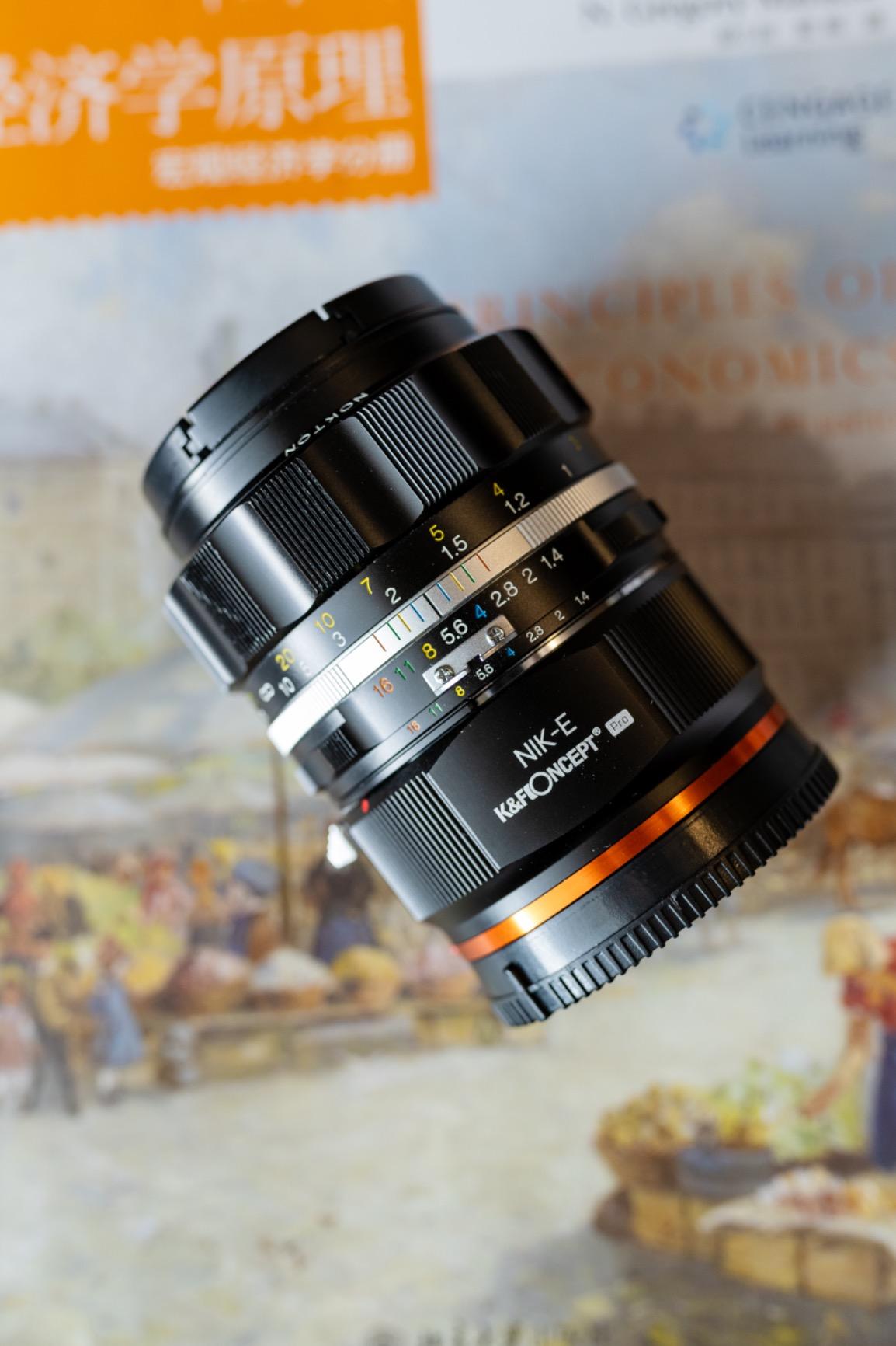 K&F Concept Lens Mount Adapter Compatible with Nikon AI Nikkor F Mount Lens to NEX Mount Camera for Sony A6000 A6400 A7II customer photo 2