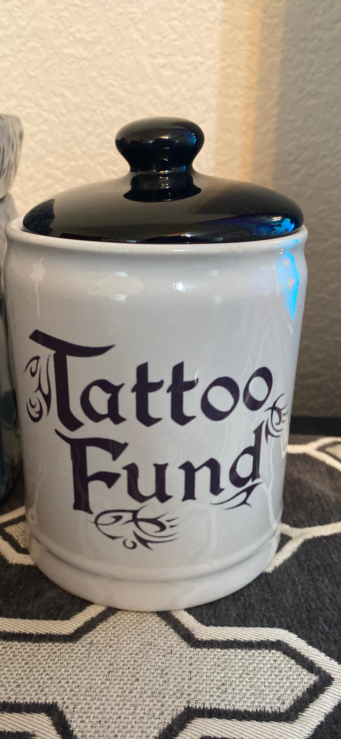 Cottage Creek Jars | Tattoo Fund Jar | Ceramic Tattoo Money Jar & Decorative Piggy Bank for Kitchen & Home Decor | Gifts for Women, Men, Dad, Artist, Girlfriend, Boyfriend customer photo 2
