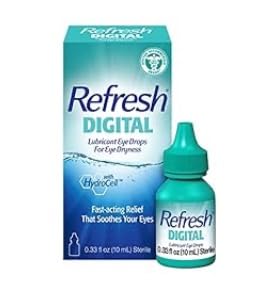 REFRESH DIGITAL Lubricant Eye Drops Artificial Tears, 0.33 fl oz (10 mL) customer photo 2