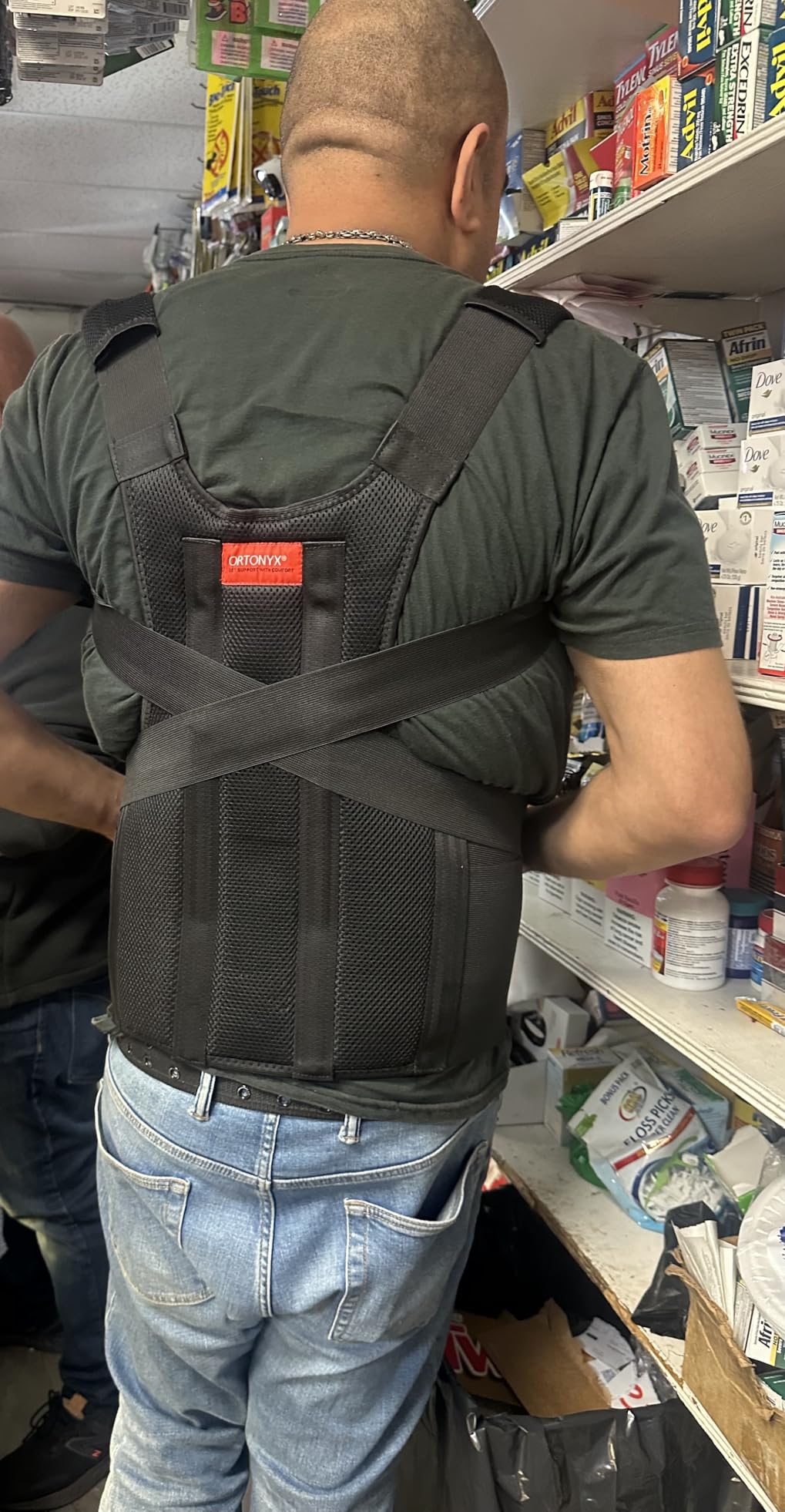 ORTONYX Comfort Back Brace Posture Corrector for Men and Woman, Shoulder Clavicle Thoracic Support customer photo 2