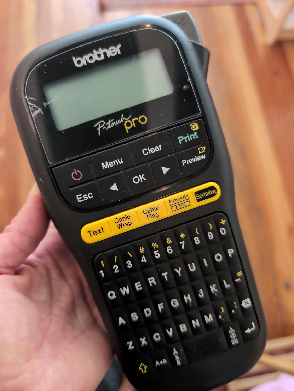 Brother P-Touch PT-H111 Pro Label Maker, Genuine P-touch, Portable Handheld Label Maker customer photo 1