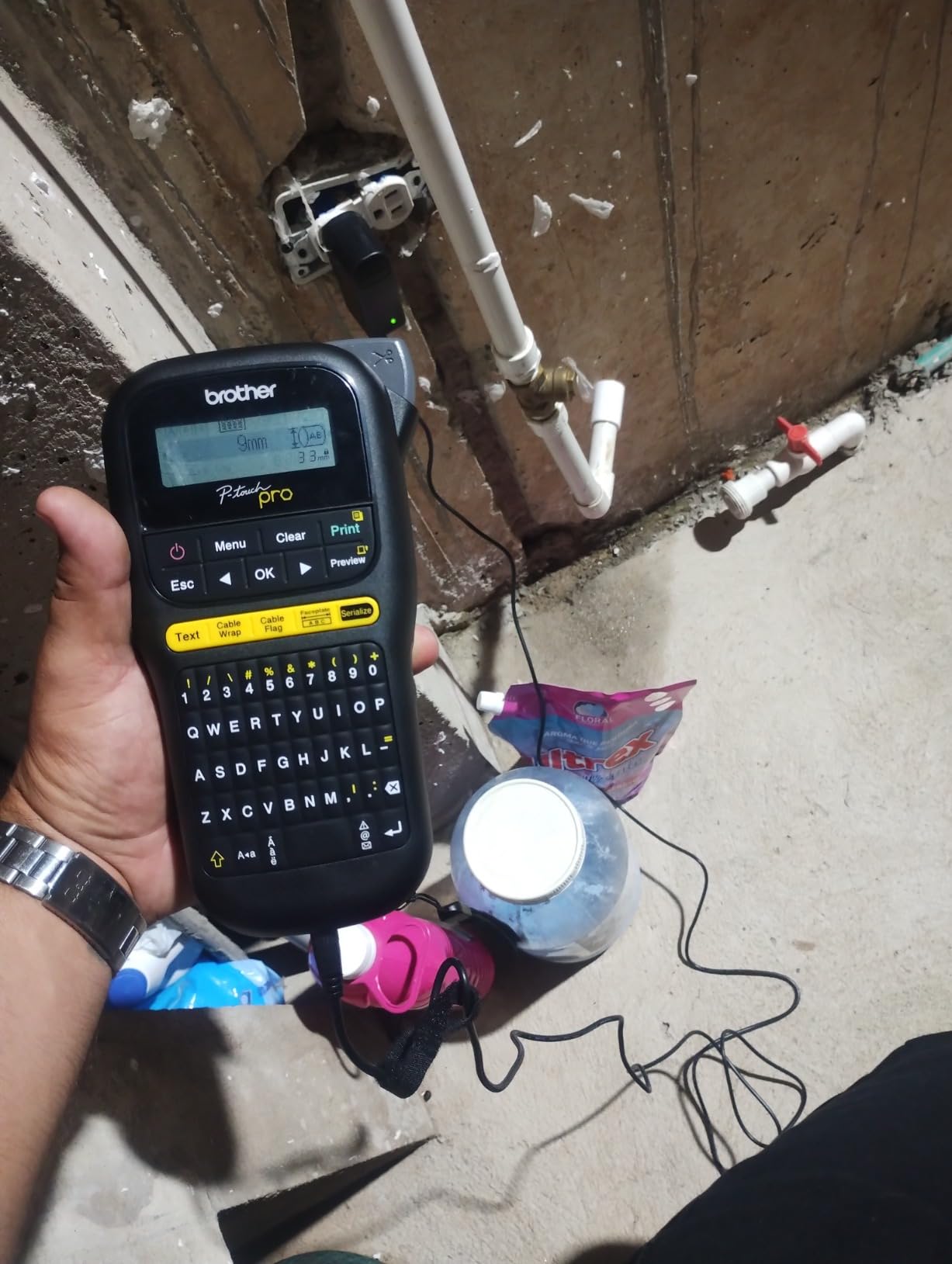Brother P-Touch PT-H111 Pro Label Maker, Genuine P-touch, Portable Handheld Label Maker customer photo 2