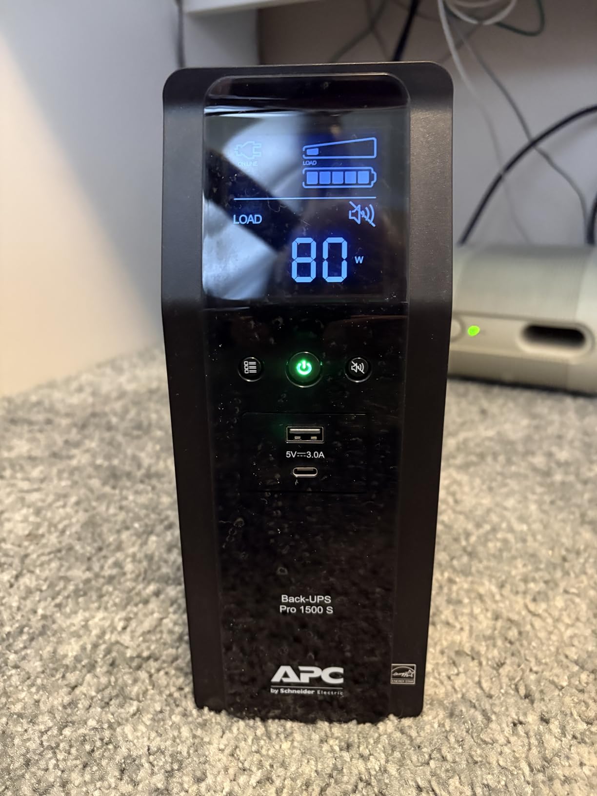 APC BR1500MS2 Pure Sine Wave UPS Battery Backup & Surge Protector customer photo 1