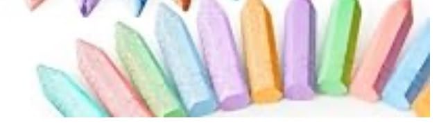 JOYIN 36 PCS Washable Sidewalk Chalk, 3 Styles (Tie-Dye, Glitter & Neon), Outdoor Chalks for Painting and Drawing customer photo 1