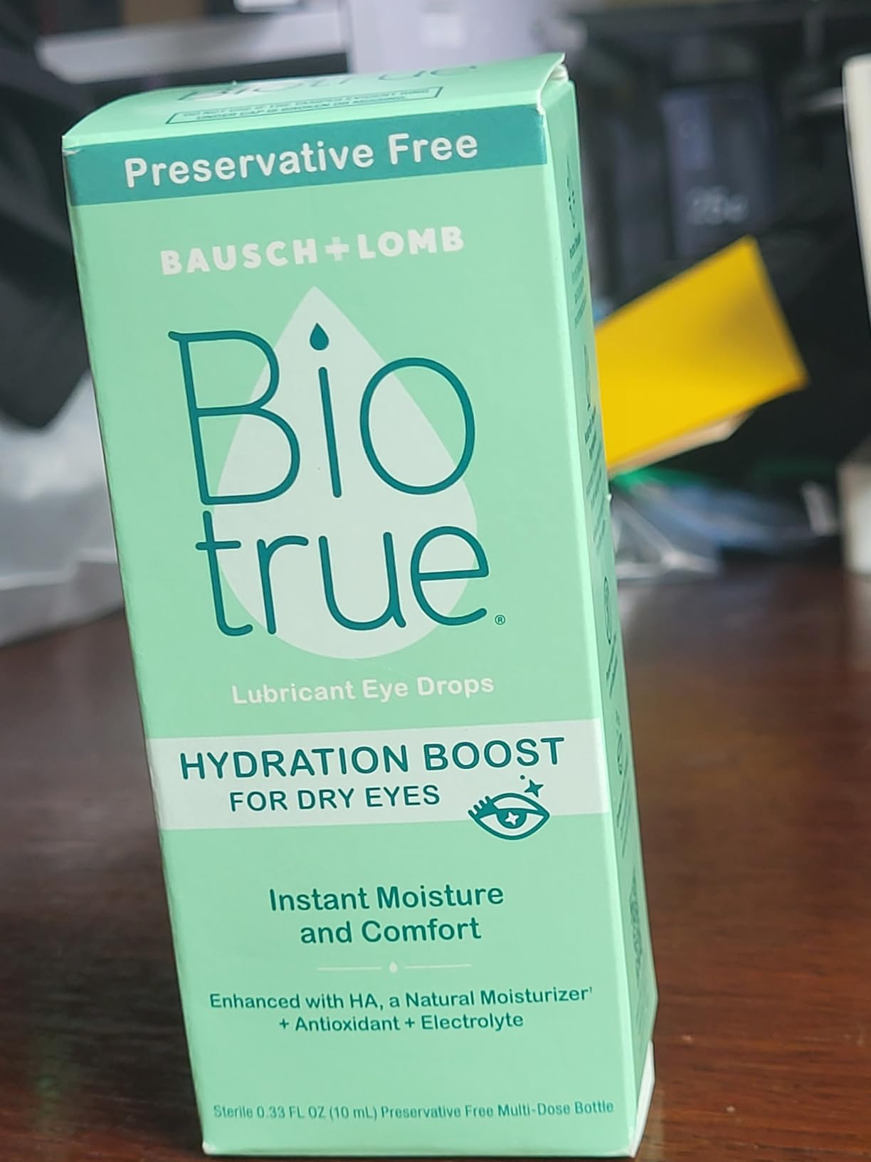 Biotrue Hydration Boost, Preservative-Free Eye Drops for Dry Eyes, Contact Lens Friendly, 0.33 FL Oz customer photo 2