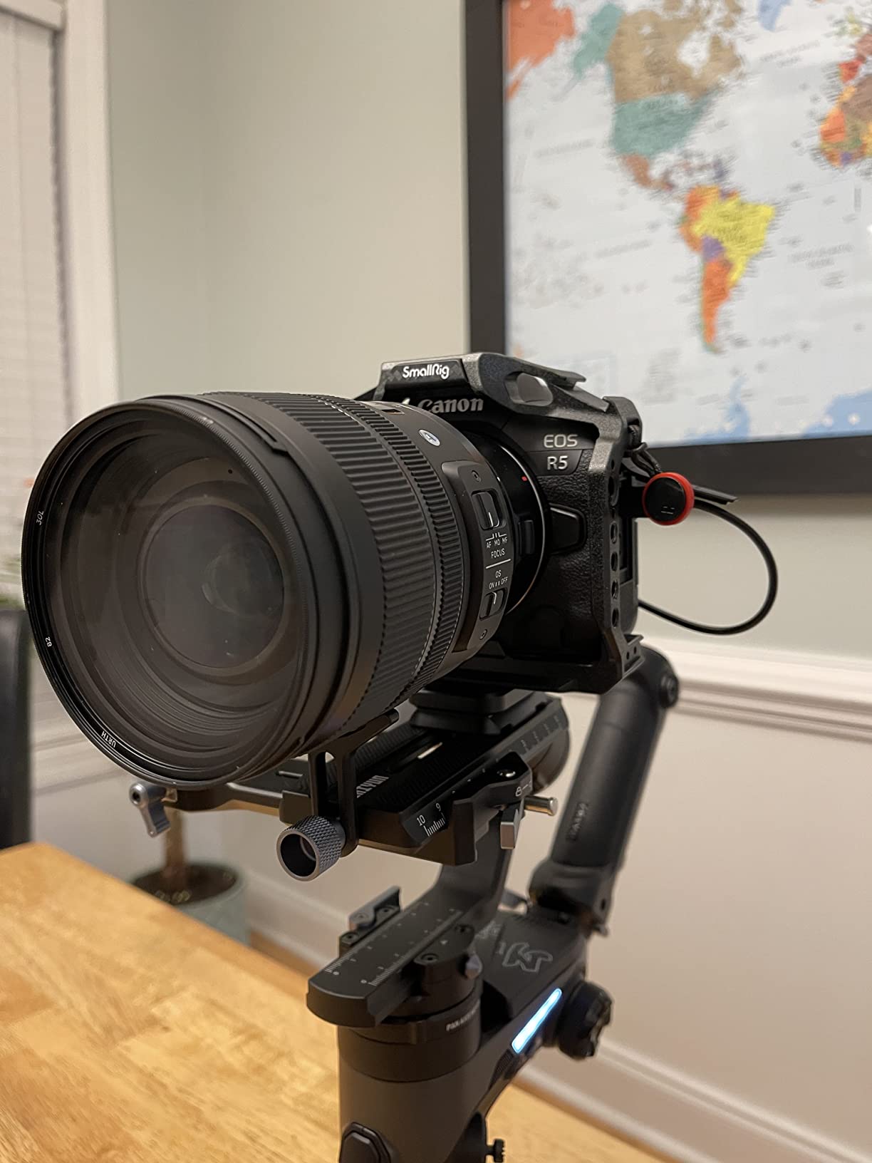 SmallRig EOS R5 & R6 Cage for Canon EOS R5 & R6 Mirrorless Camera - 3233 customer photo 1