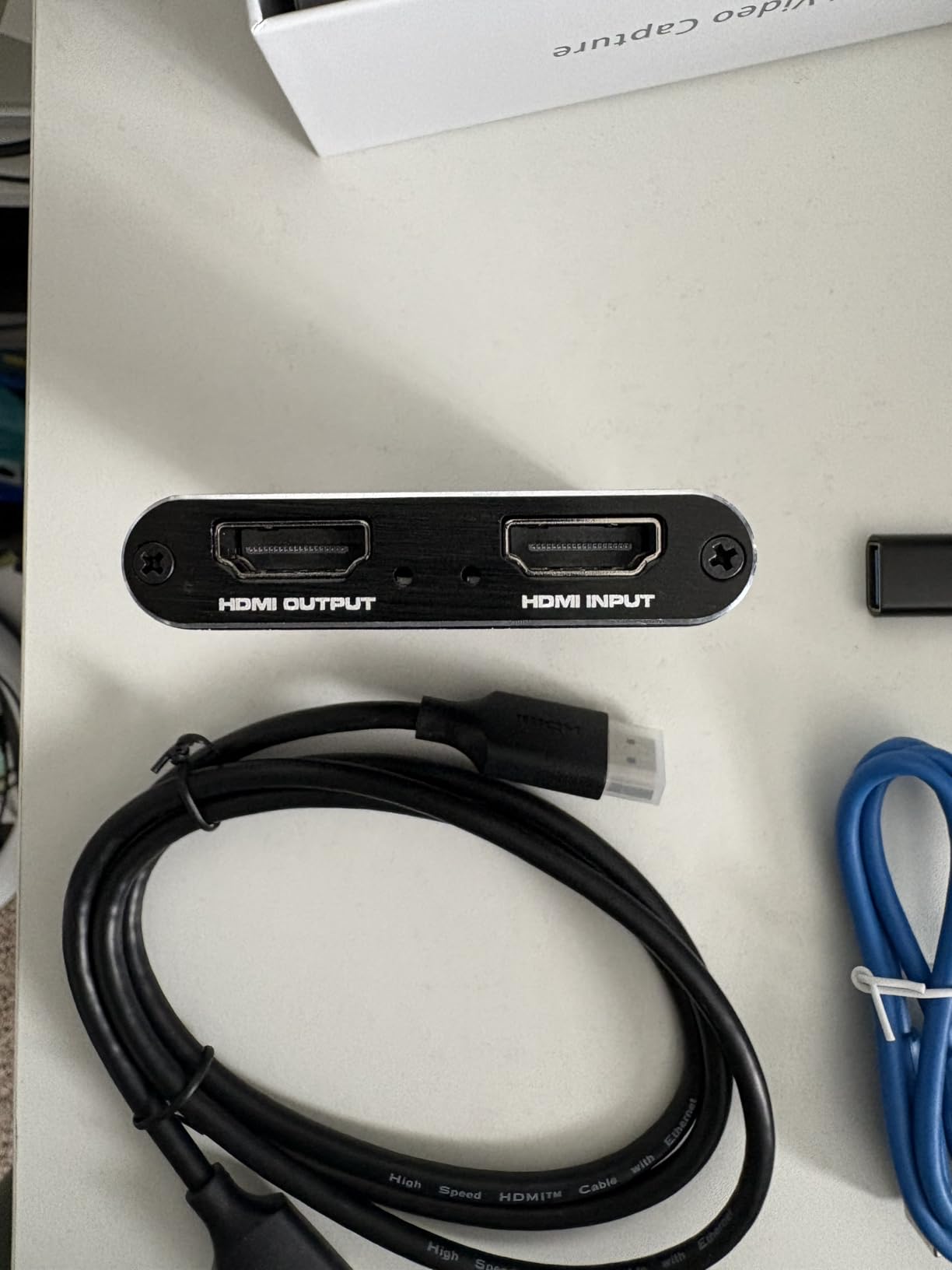 Capture Card Nintendo Switch, 4K HDMI Video Capture Card, 1080P 60FPS, HDMI to USB 3.0 Capture Card for Streaming Work with Camera/Xbox/PS4/PS5/PC/OBS customer photo 1