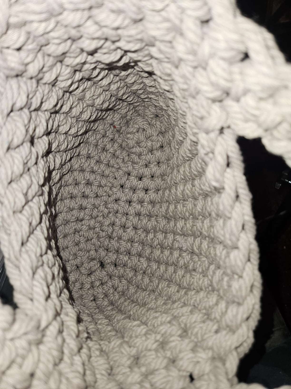 FLIPPED 100% Natural Cotton Macrame Cord, 5mm x 110 Yards Macrame Cords Colored Cotton Macrame Rope Craft Cord for DIY Crafts Knitting Plant Hangers Christmas Wedding Decor (Beige, 5mm110yards) customer photo 1