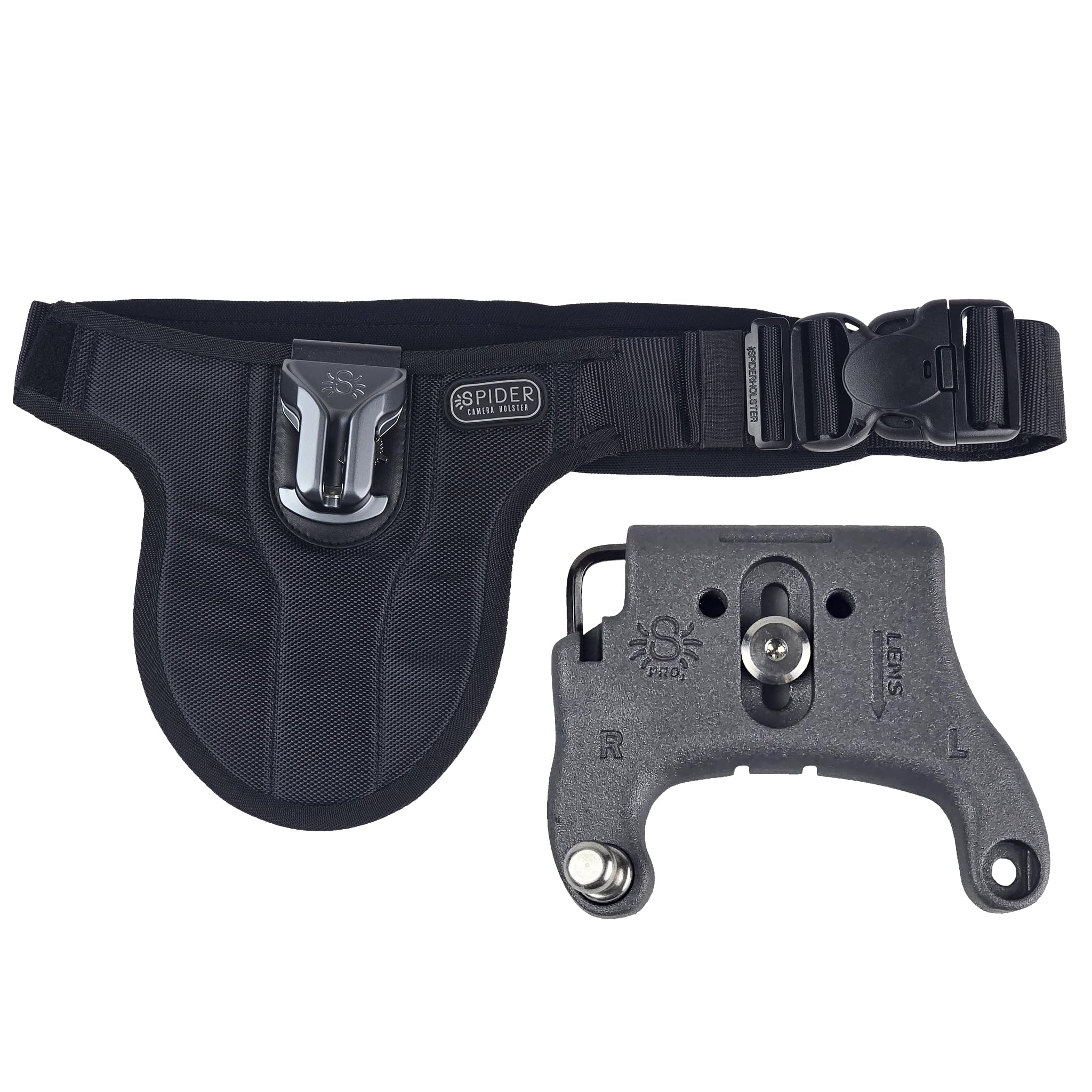 SpiderPro DSLR Single Camera System v2 for Carrying ONE Professional Camera and Heavy Gear Featuring Belt with Built-In Self-Locking Camera Holster for Secure Quick-Draw Camera Access customer photo 1