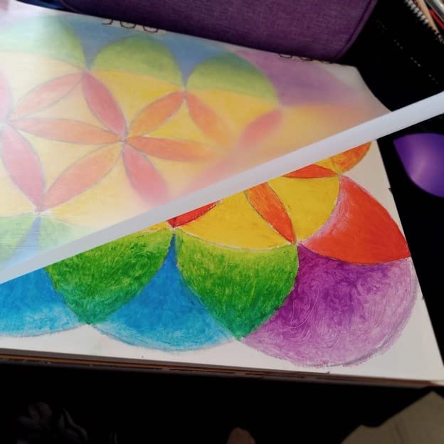 SoHo Urban Artist Vellum Tracing Paper Pad 9x12 - Translucent Vellum Paper for Drawing, Tracing, Different Media Types customer photo 2