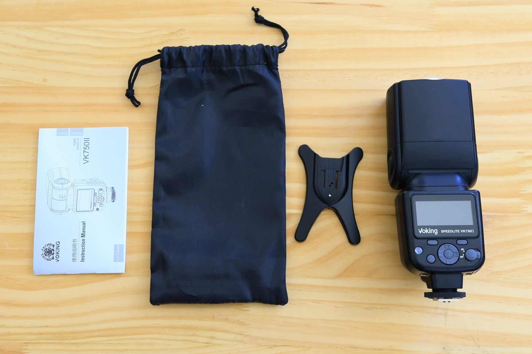 VK750II TTL Camera Flash Speedlite with LCD Screen Compatible with Canon EOS 60D 70D 77D 80D Rebel T7i T6i T6s T6 T5i T5 T4i T3i and Other DSLR Cameras customer photo 2
