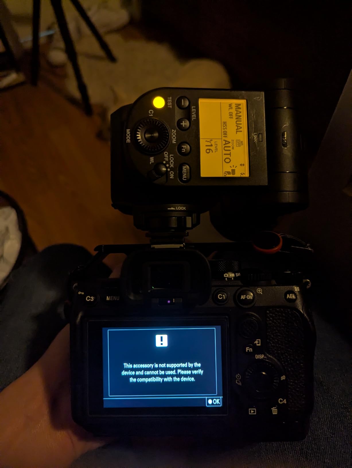 Sony HVL-F60RM2 GN60 Wireless Radio Control External Flash customer photo 1