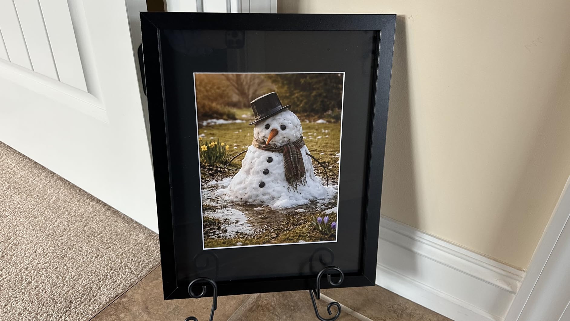 Somime 10 Pack White Photo Mats 11x14 for 8x10 with Core Bevel Cut Matte Sets, Acid Free Mat Board for Picture Frame, Photos, 11x14 Mat - Includes Pre-Cut Mats, Backing Boards and Clear Seal Bags customer photo 2
