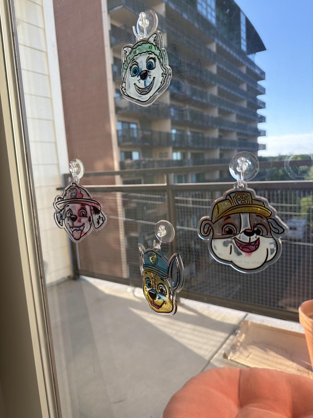 Bluey Window Art Suncatchers Kit for Kids to Paint, Great at-Home Craft Activity or Birthday Party Idea, Toys for Ages 3, 4, 5, 6 customer photo 1