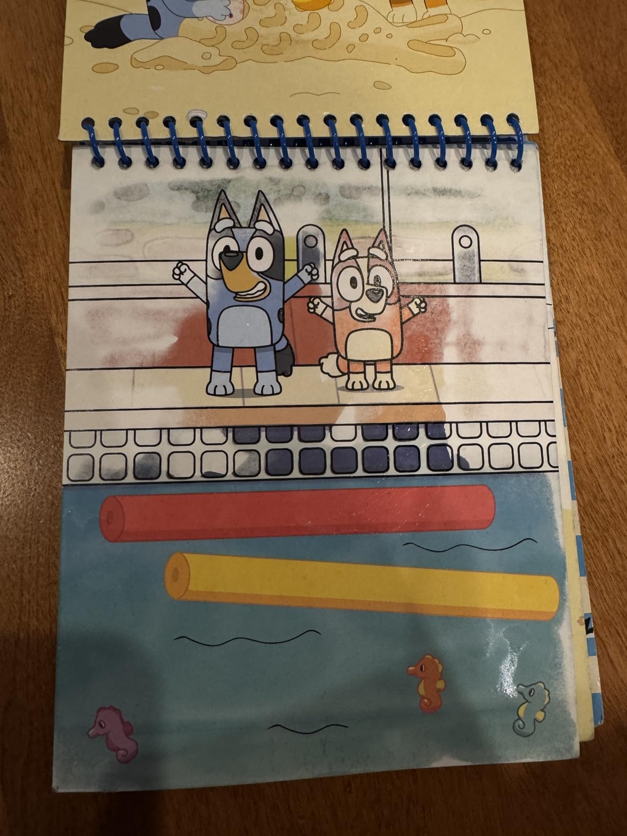 Horizon Group USA Bluey Aqua Art - Reusable Water Reveal Activity Pages With Water Pen for No-Mess Drawing and Coloring customer photo 2