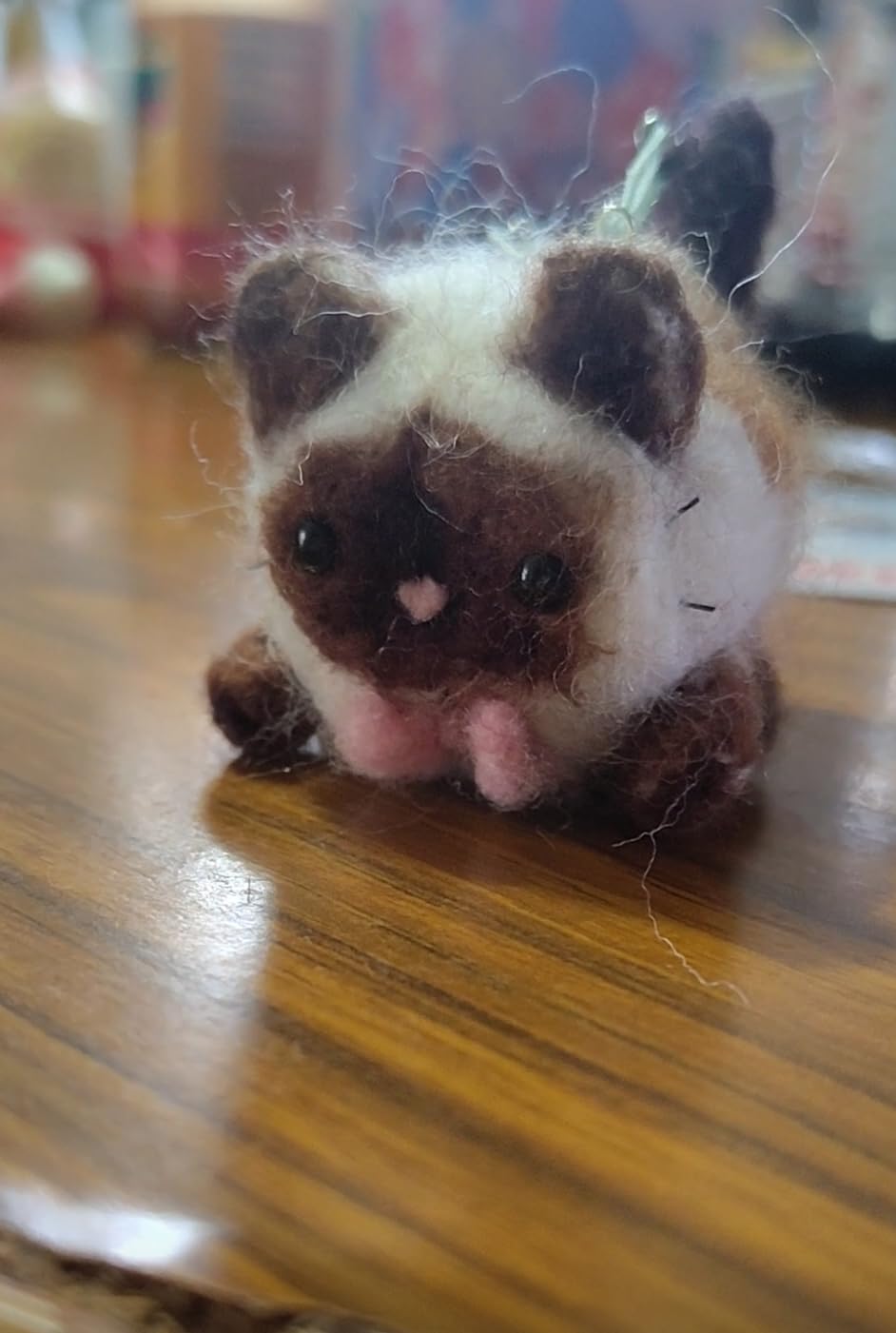UOOU Felting Kit, Needle Felting Kits for Beginners Adult, Needle Felting Supplies with 24Pcs Felting Needles, Felting Pad, Wool Roving, DIY Needle Felting Cat Dolls customer photo 1