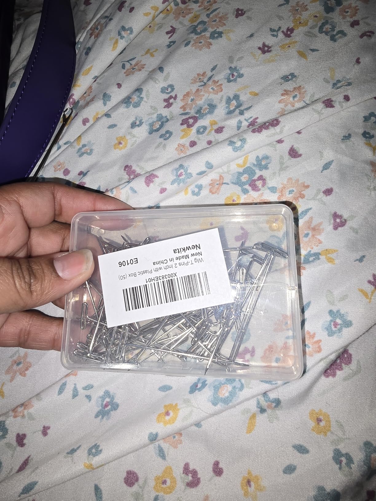 T-Pins, 100 Pack 2 Inch - For Knitting, Wigs, Sewing & Office Wall customer photo 2
