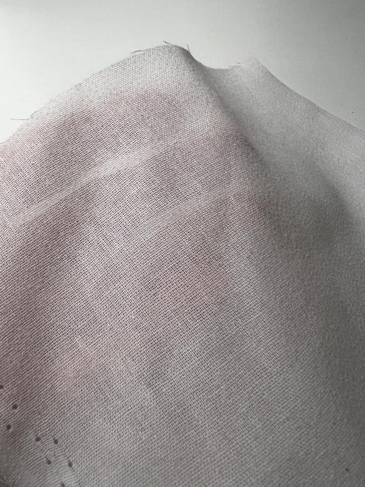 PLANTIONAL Woven Cotton Iron-On Fusible Interfacing: 44 inch X 2 Yards White Medium Weight 100% Cotton Single-Sided Interfacing for t-Shirt Quilts Blouses Dress Shirts Collars DIY Crafts Supplies customer photo 2