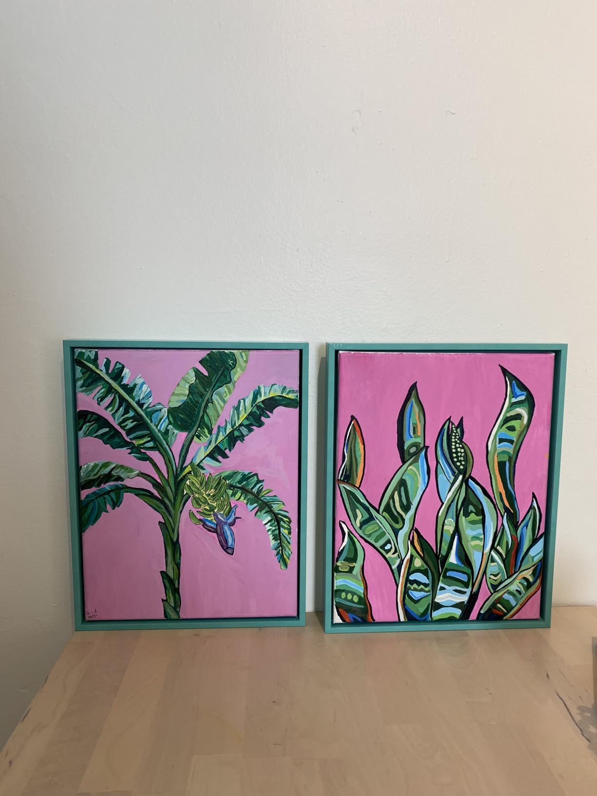 Floating Frame for 11x14 Canvas Painting 0.6-0.8